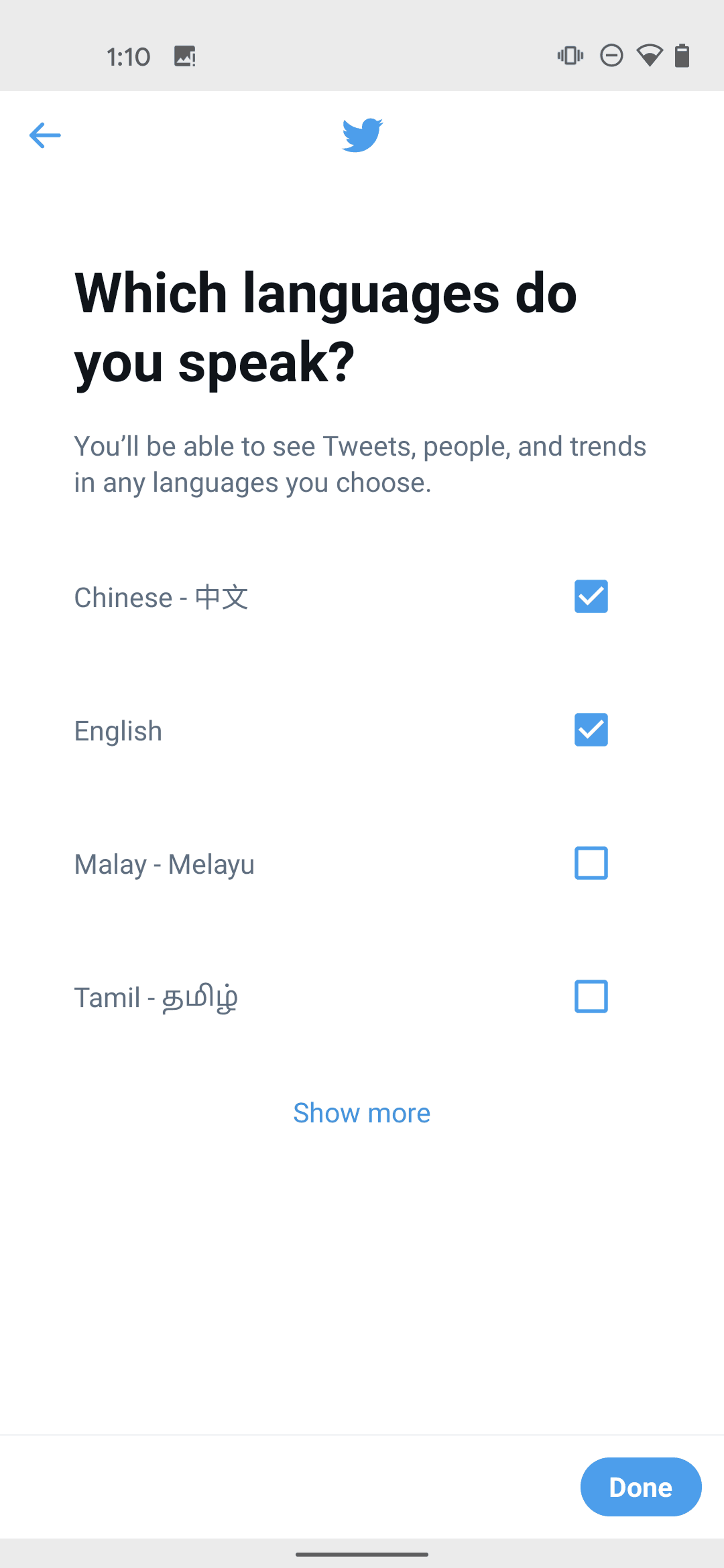 Twitter Android Social Networking interface screenshot 21