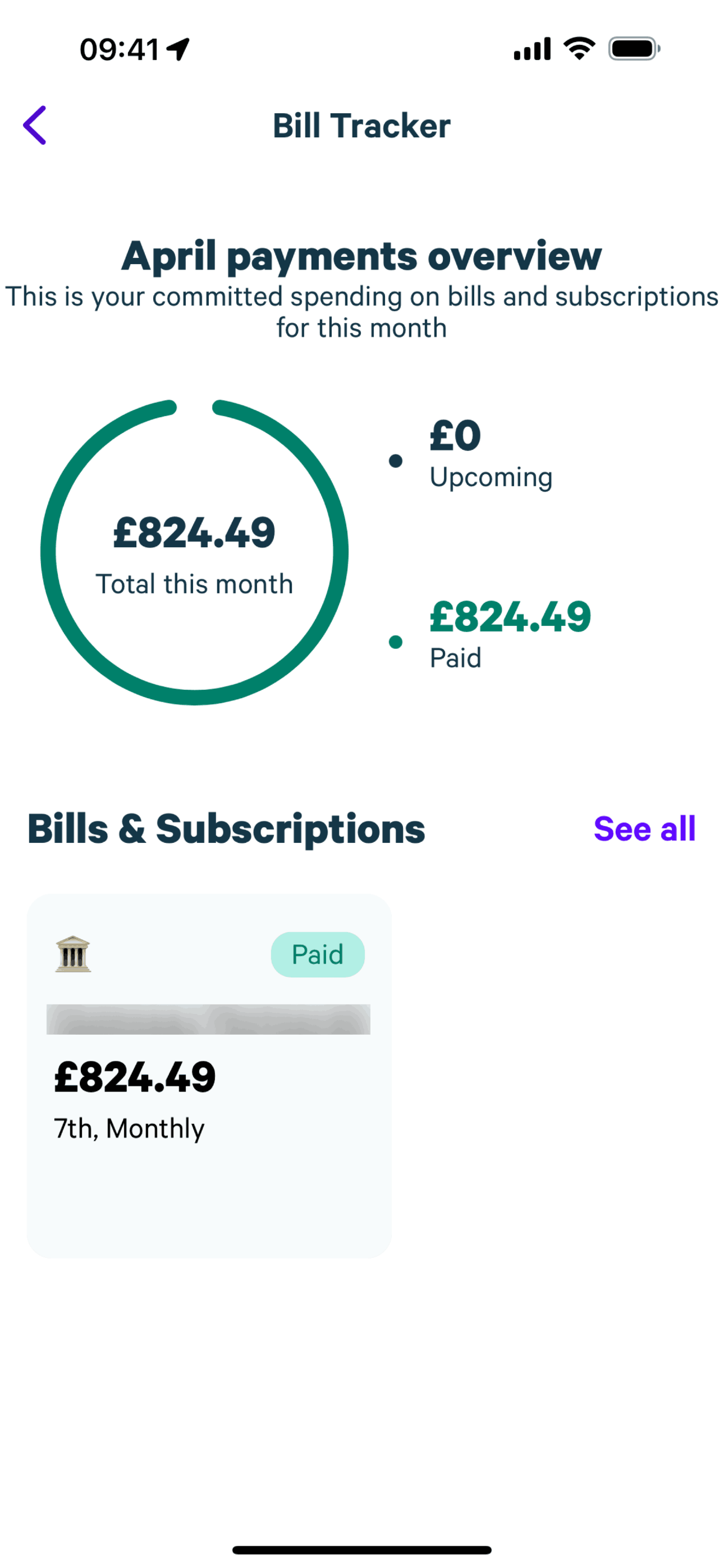 Plum iOS Finance interface screenshot 14