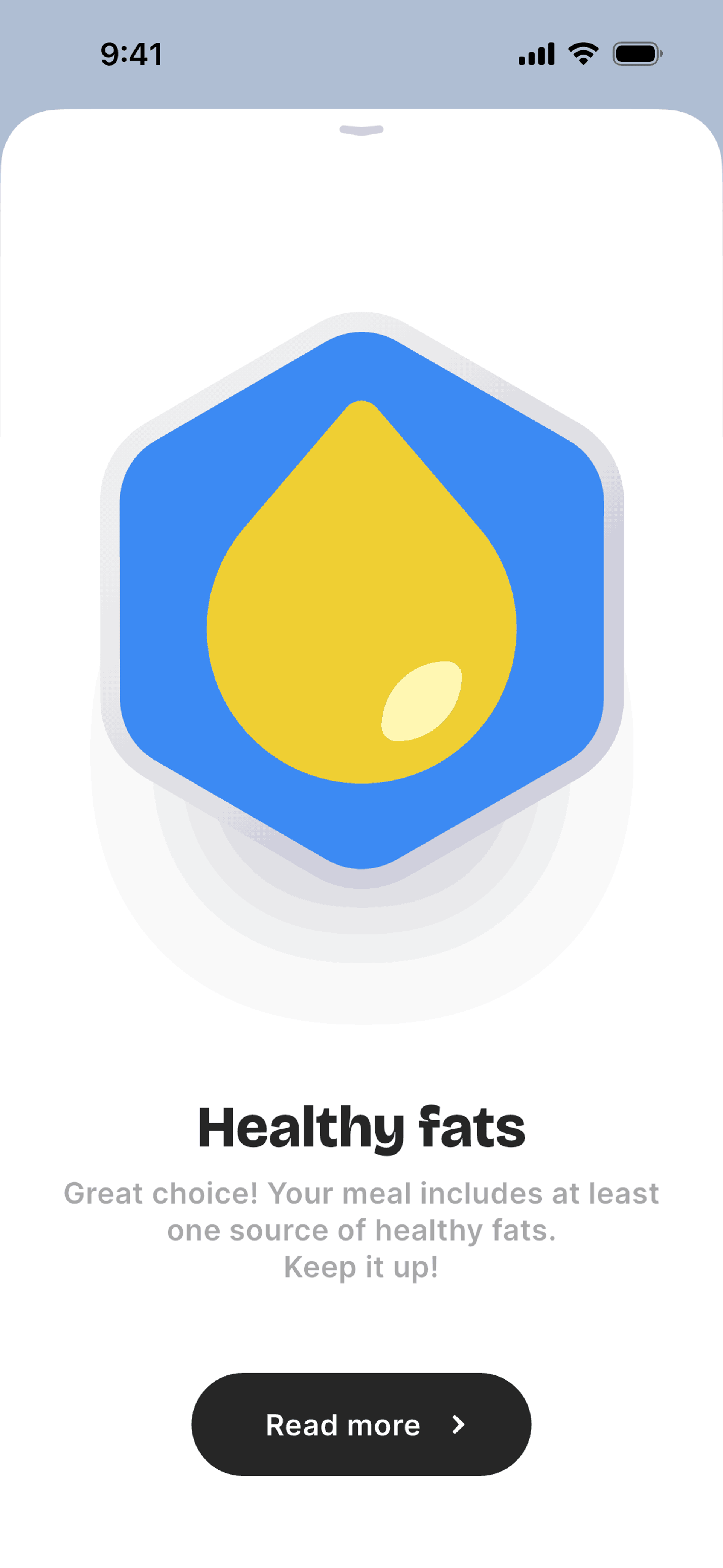 BitePal iOS Health & Fitness interface screenshot 16