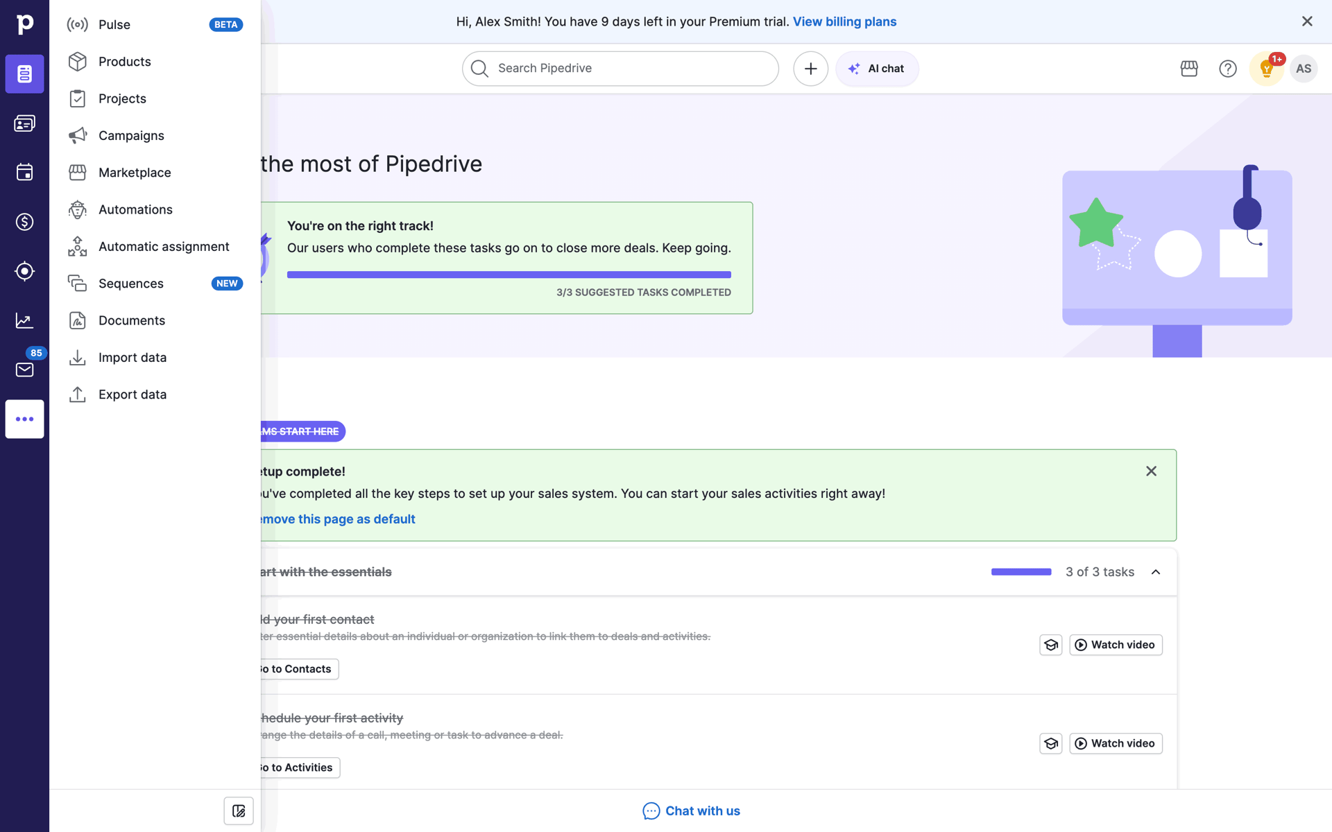 Pipedrive Web CRM interface screenshot 7
