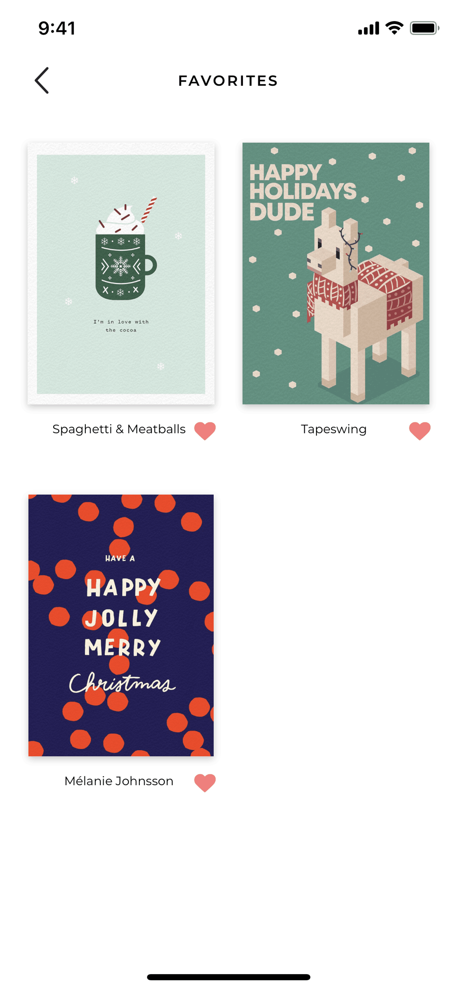 Givingli iOS Lifestyle interface screenshot 12