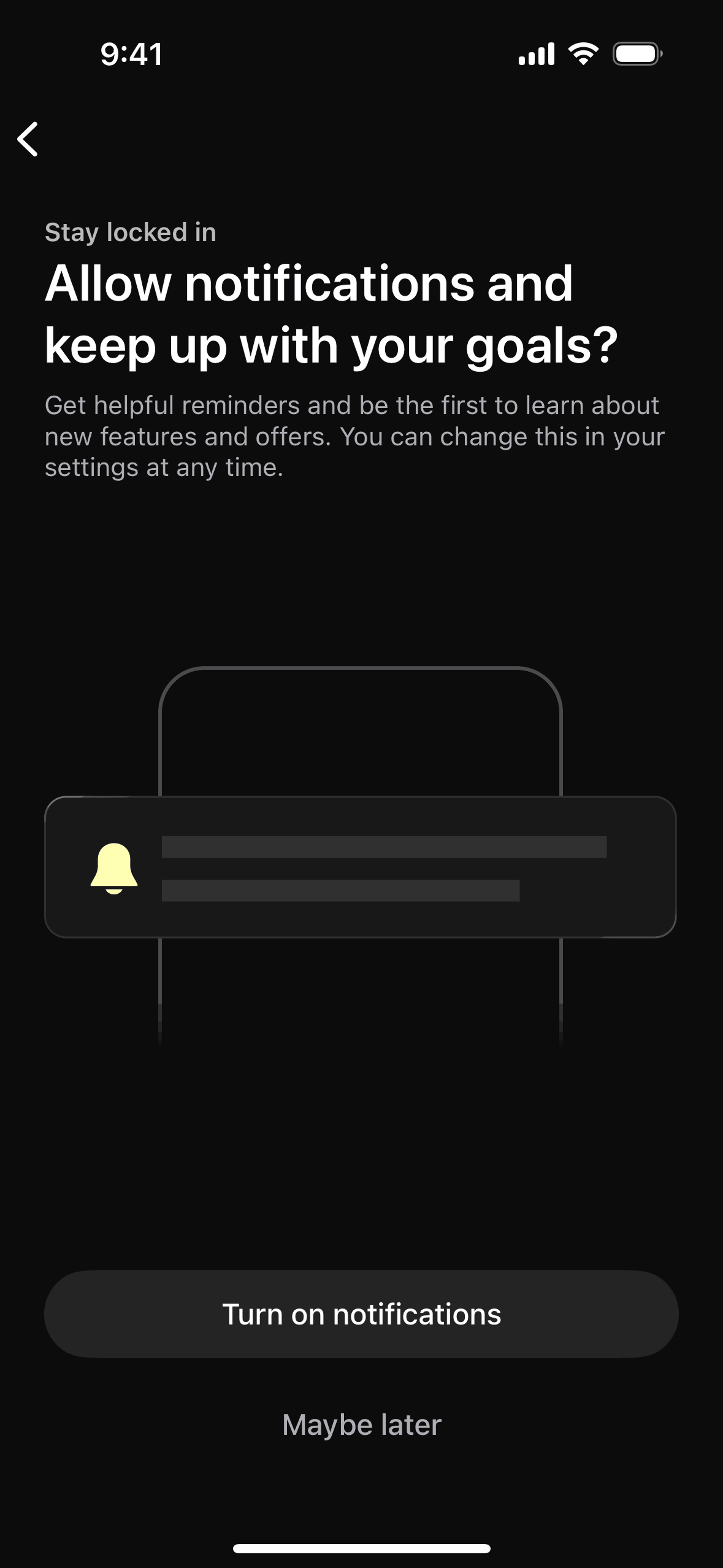 Peloton Strength+ iOS Health & Fitness interface screenshot 16