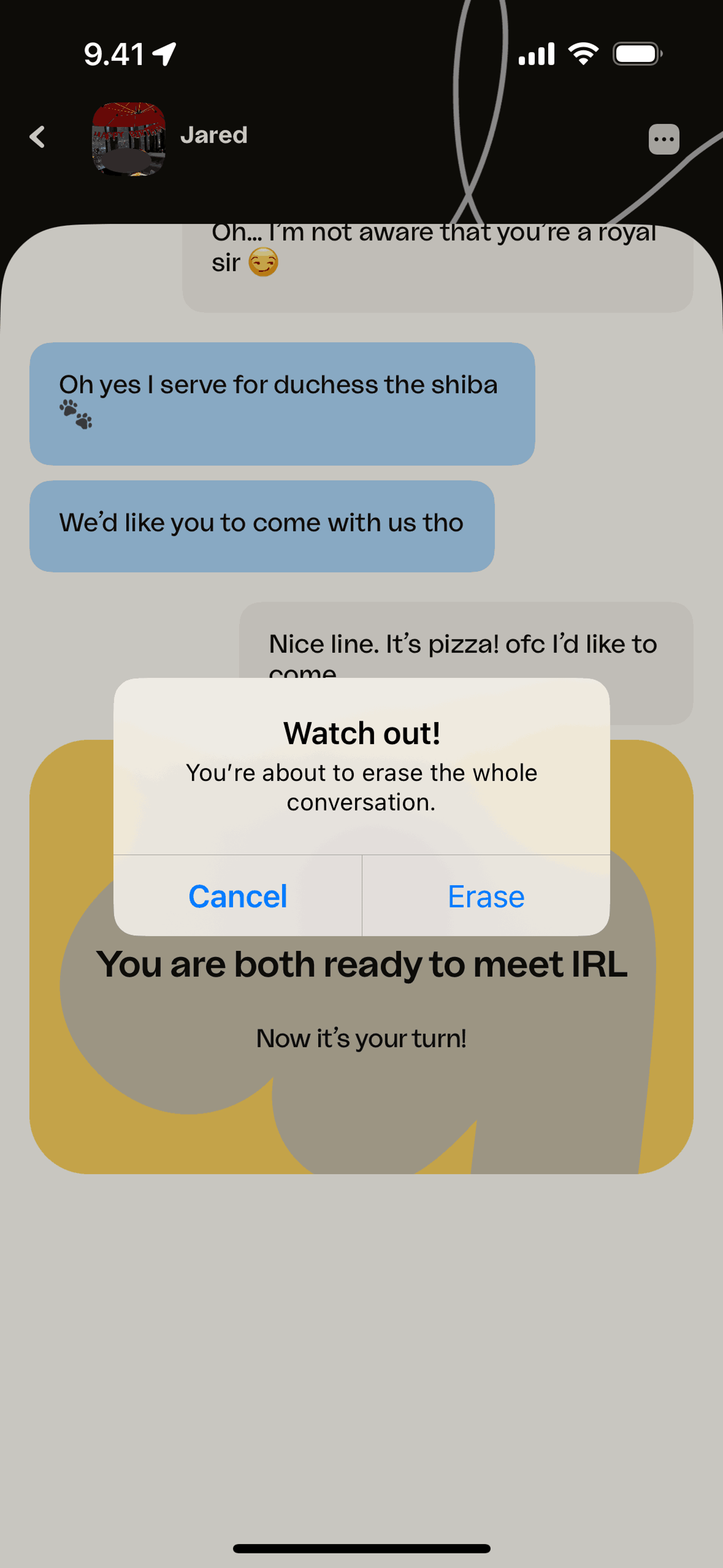 happn iOS Lifestyle interface screenshot 13