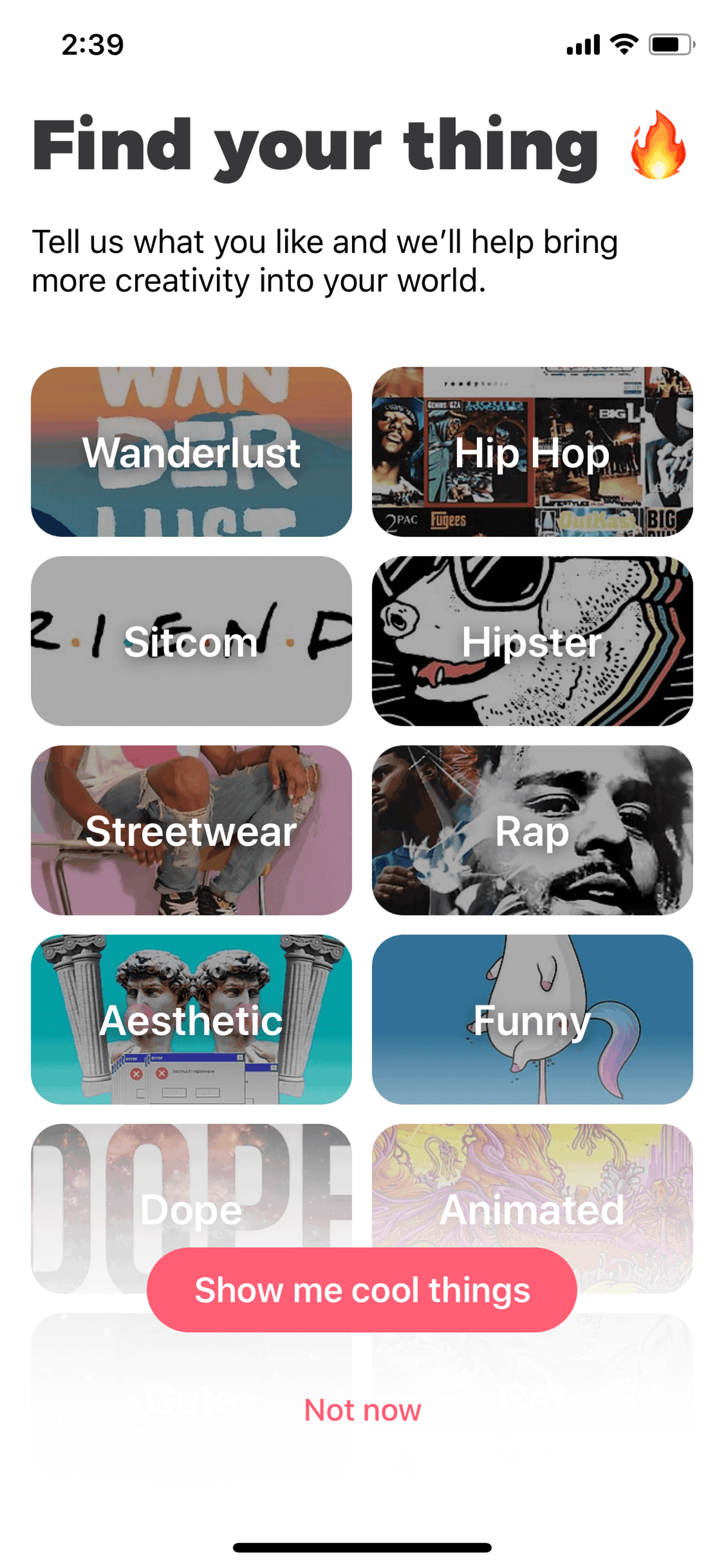 Redbubble iOS Shopping interface screenshot 6