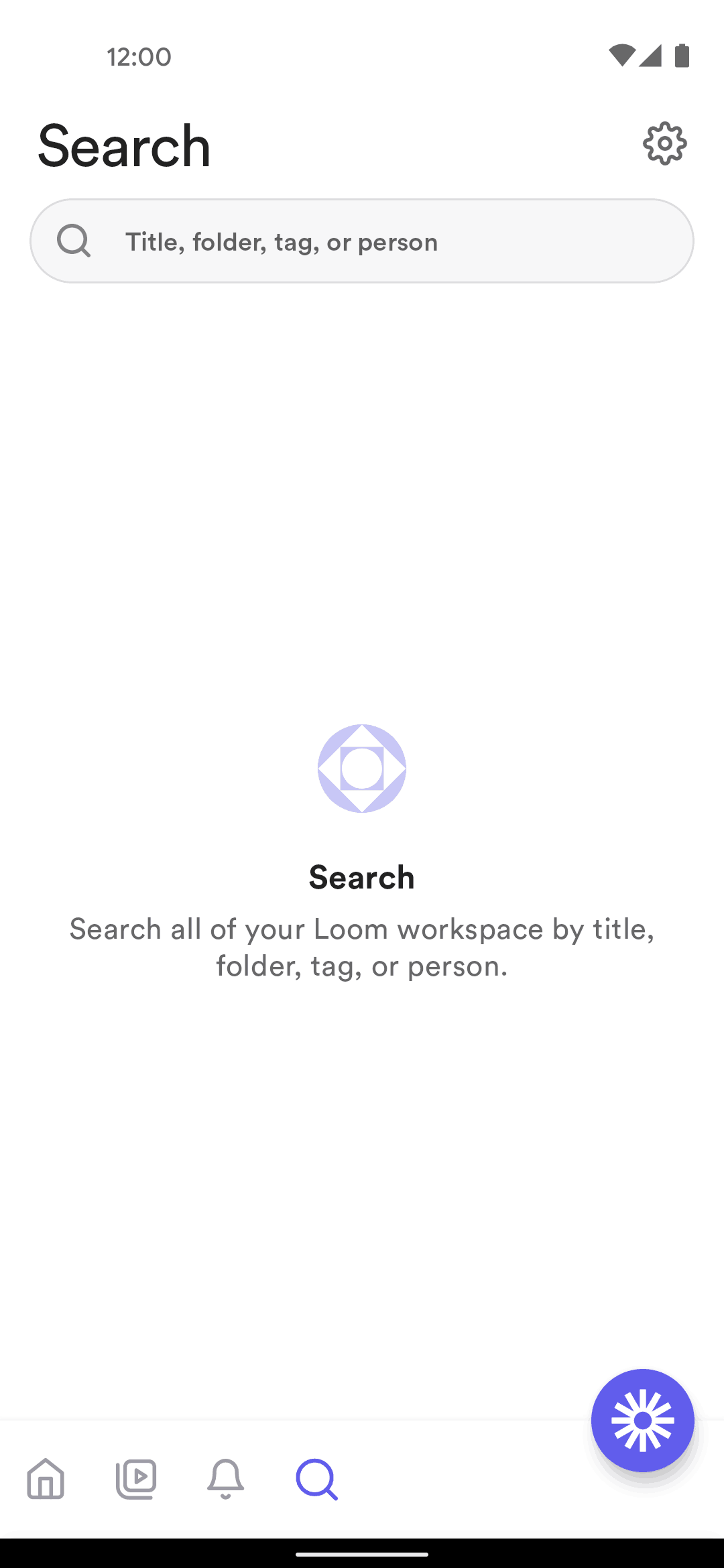 Loom Android Business interface screenshot 3