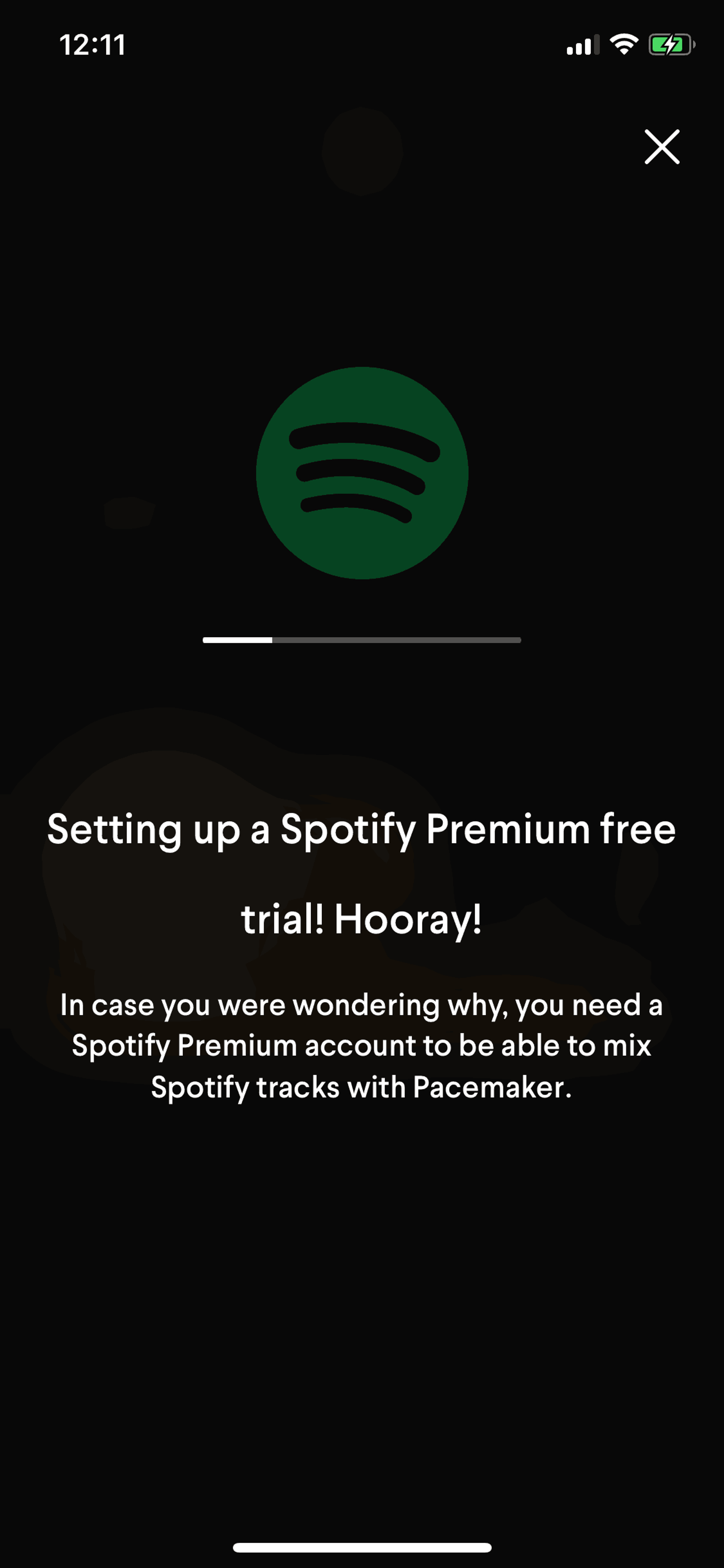 Pacemaker iOS Music & Audio interface screenshot 9