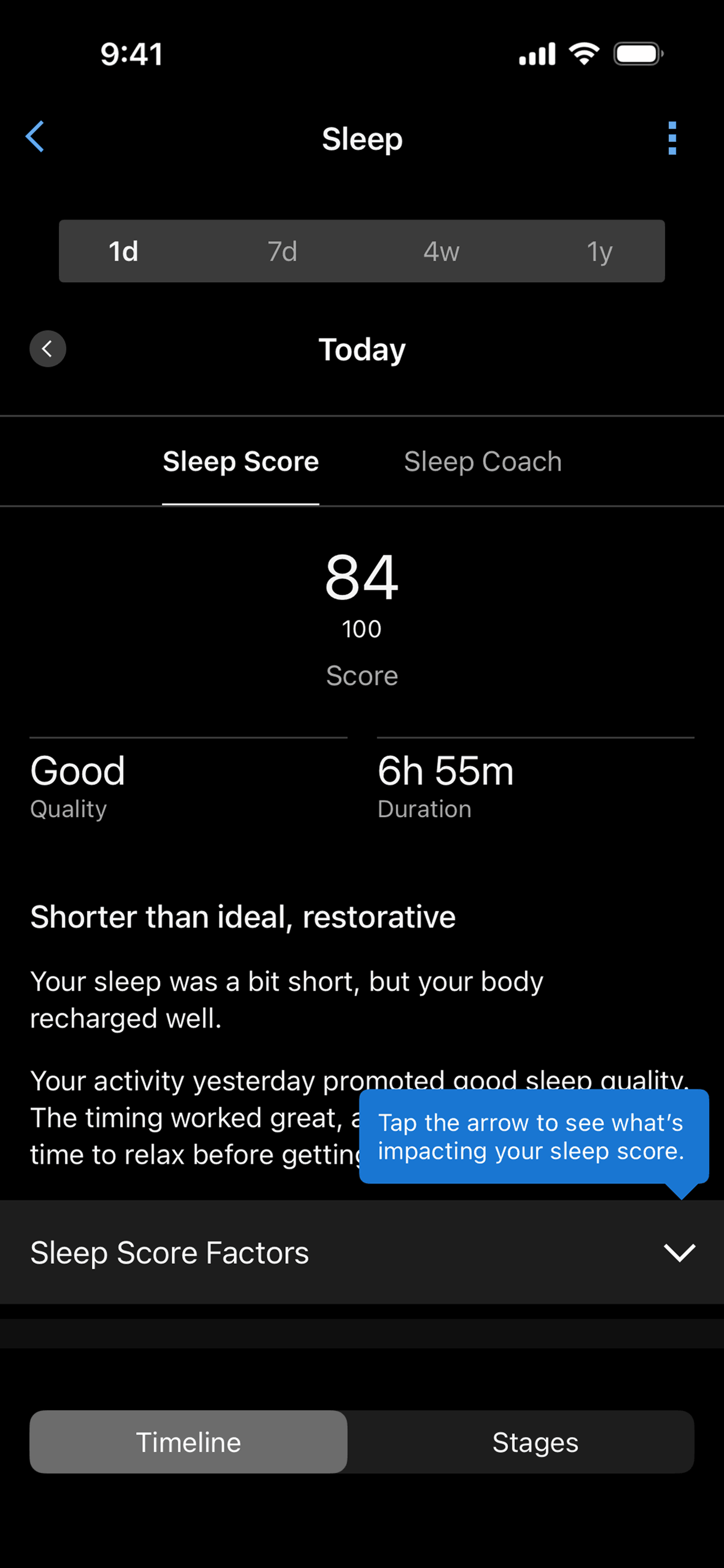 Garmin Connect iOS Health & Fitness interface screenshot 15