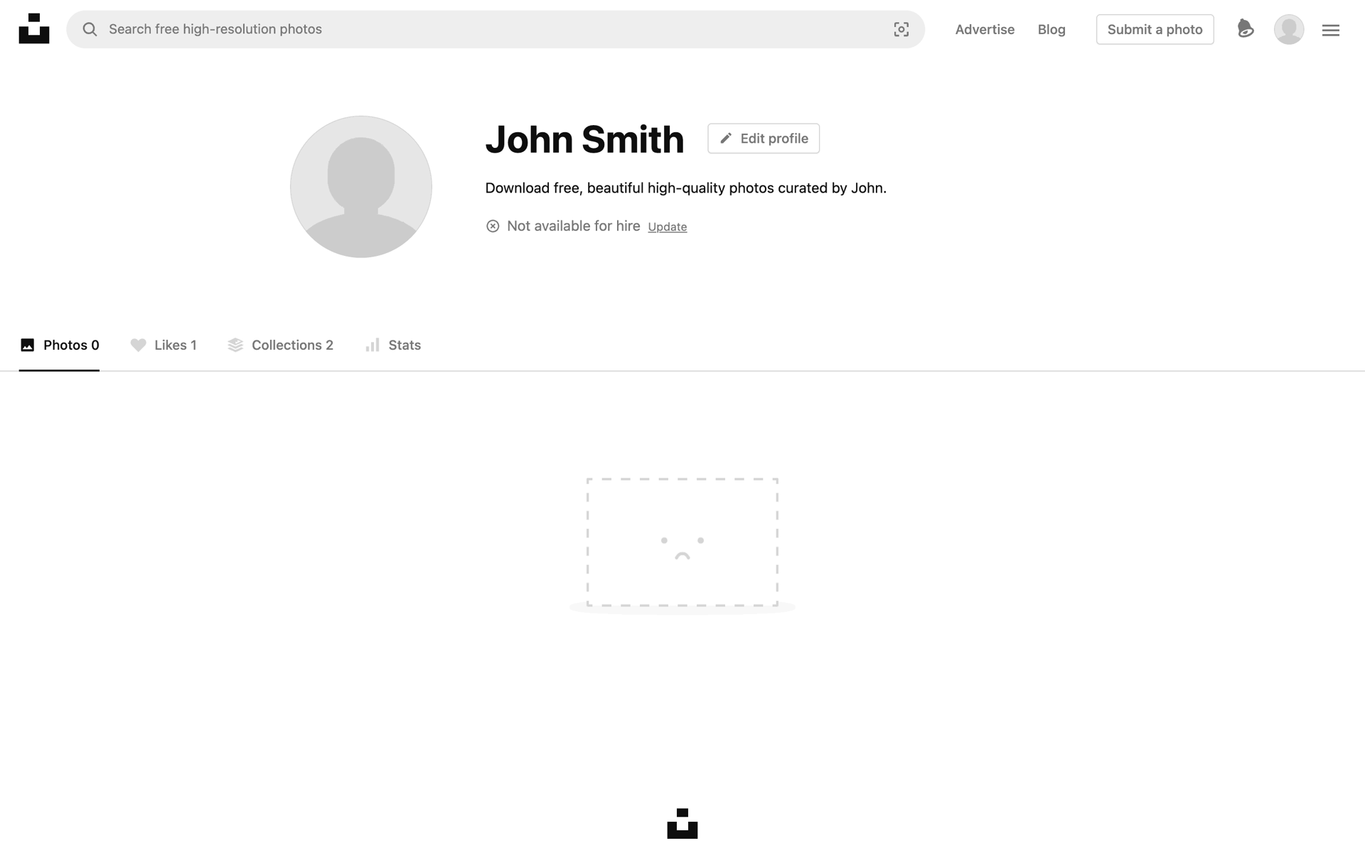 Unsplash Web Photo & Video interface screenshot 12