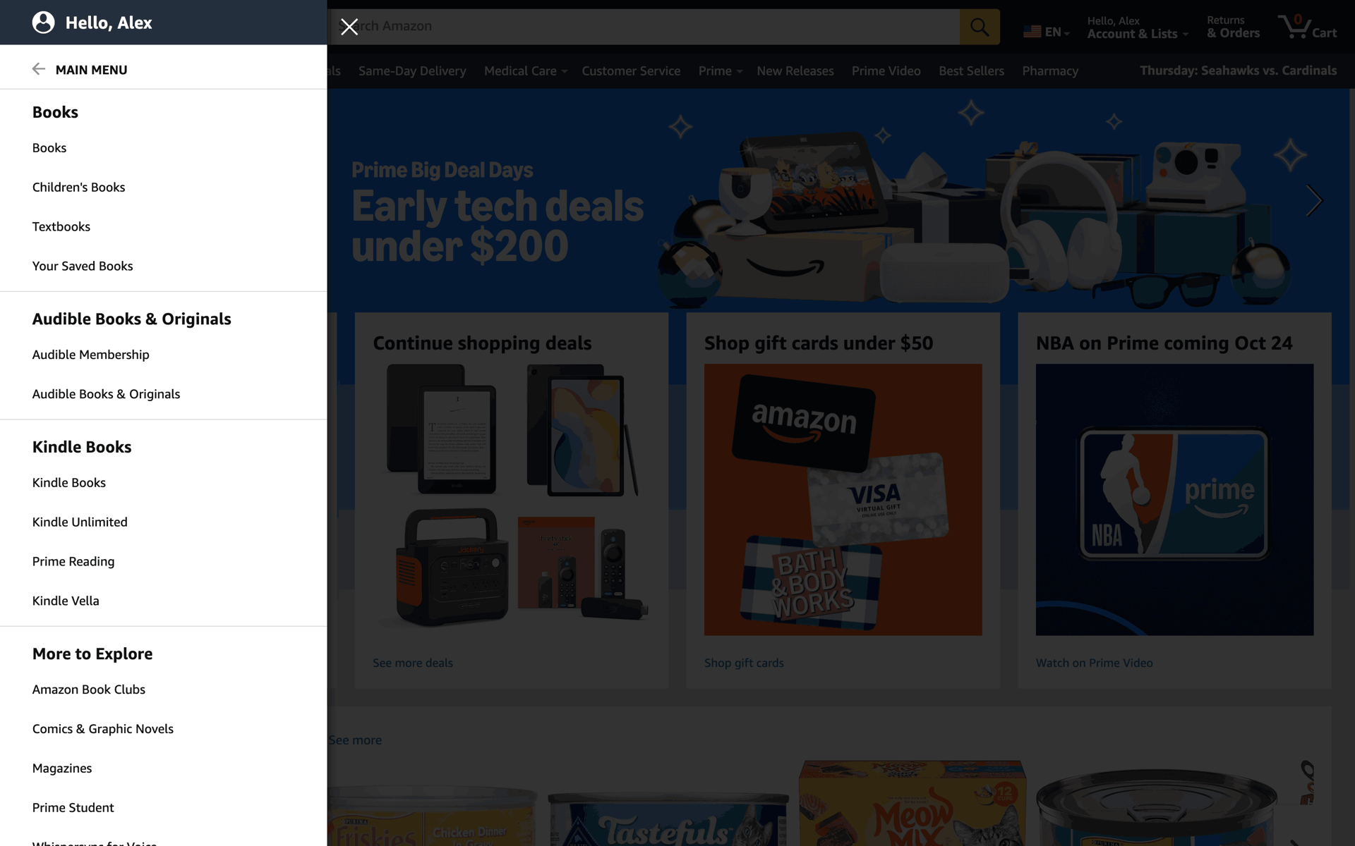 Amazon Web Shopping interface screenshot 21
