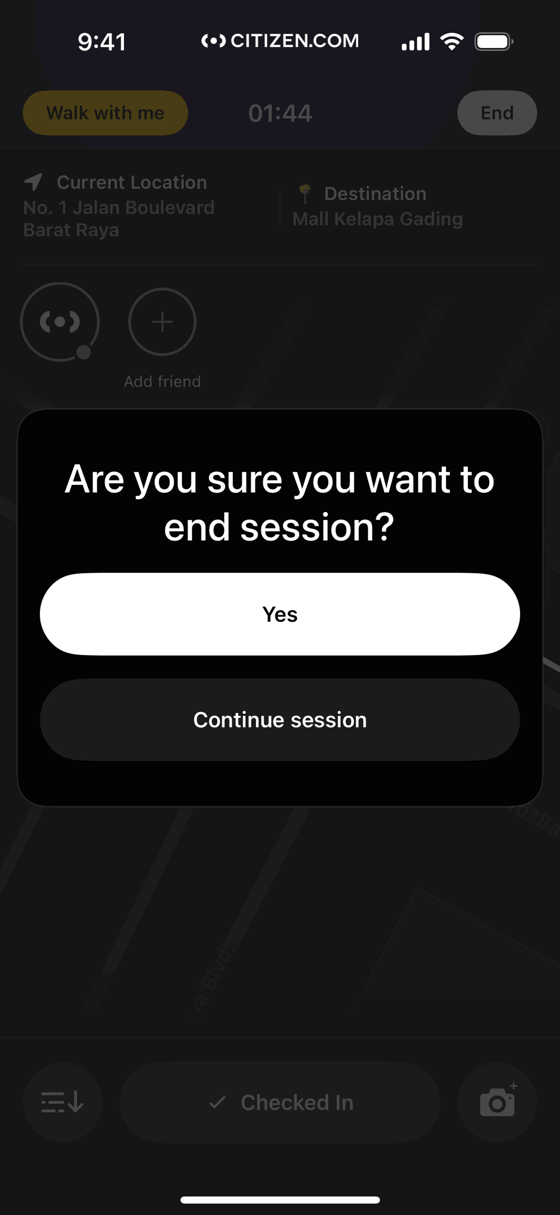 Citizen iOS News interface screenshot 17