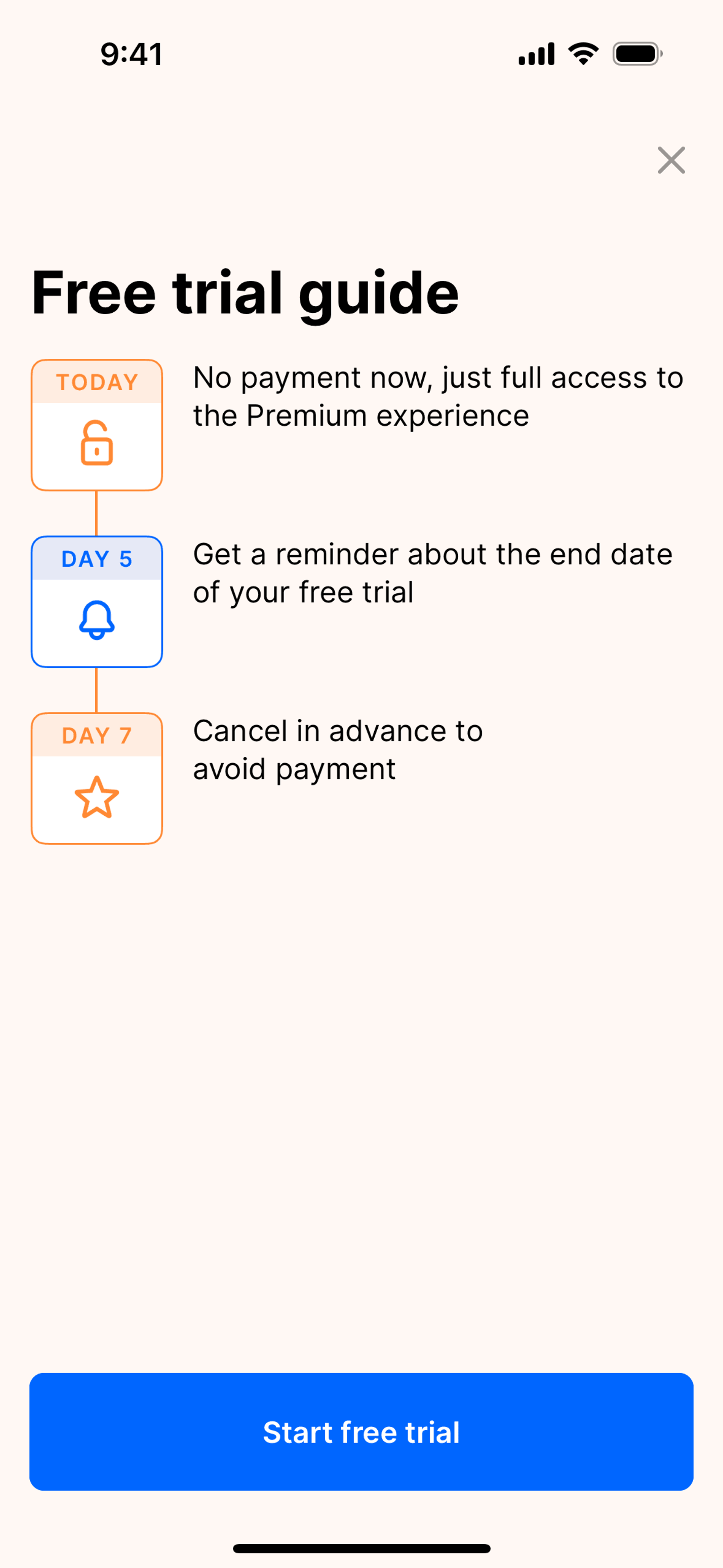 Headway iOS Education interface screenshot 2