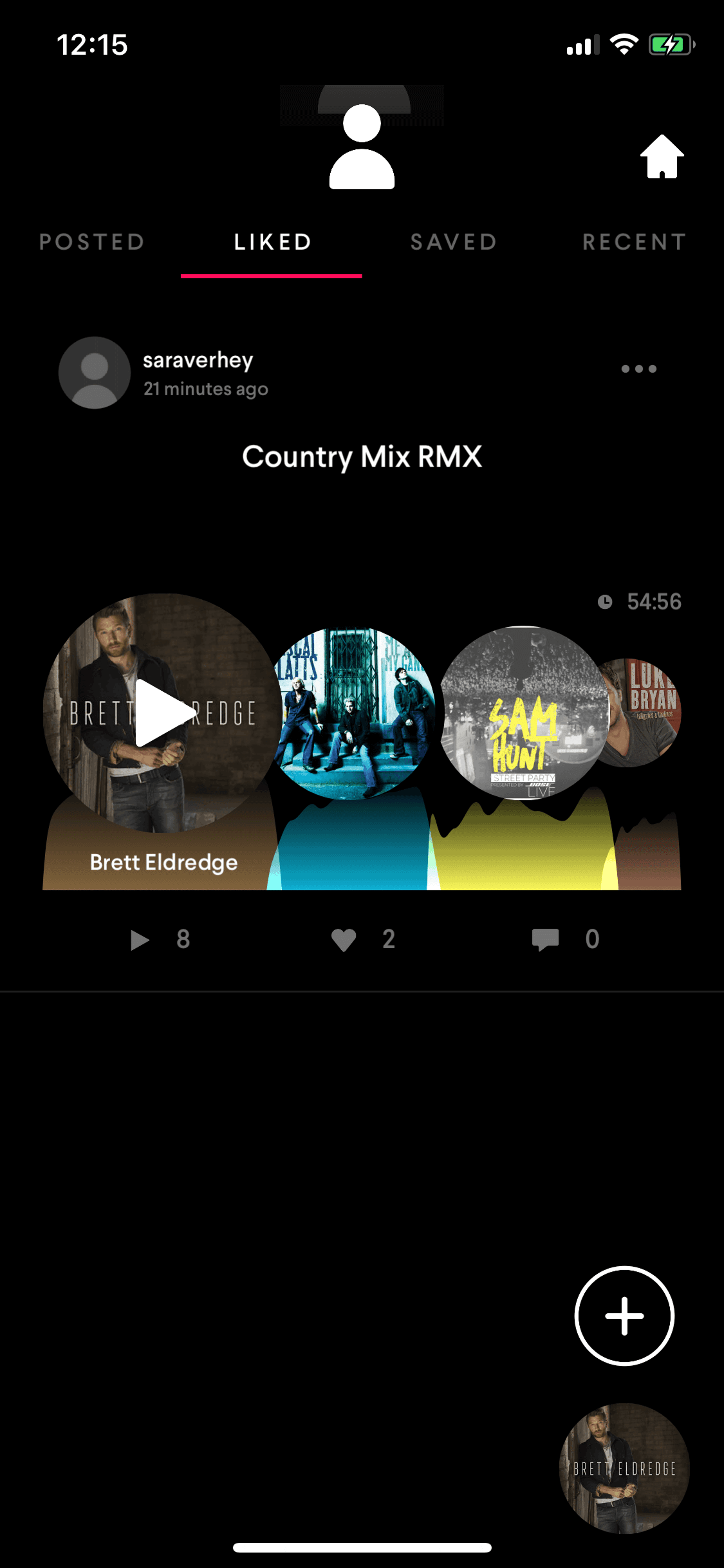 Pacemaker iOS Music & Audio interface screenshot 18