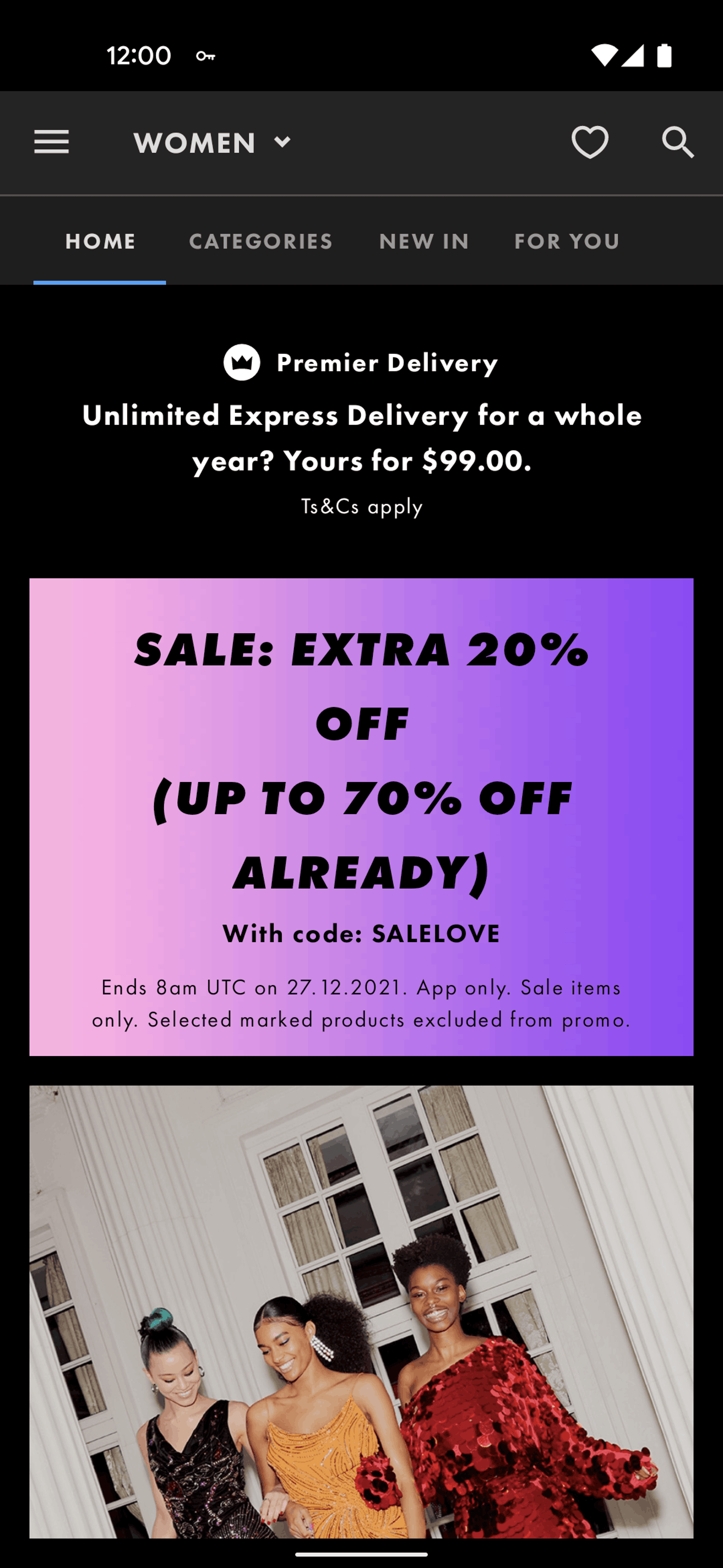 ASOS Android Shopping interface screenshot 7
