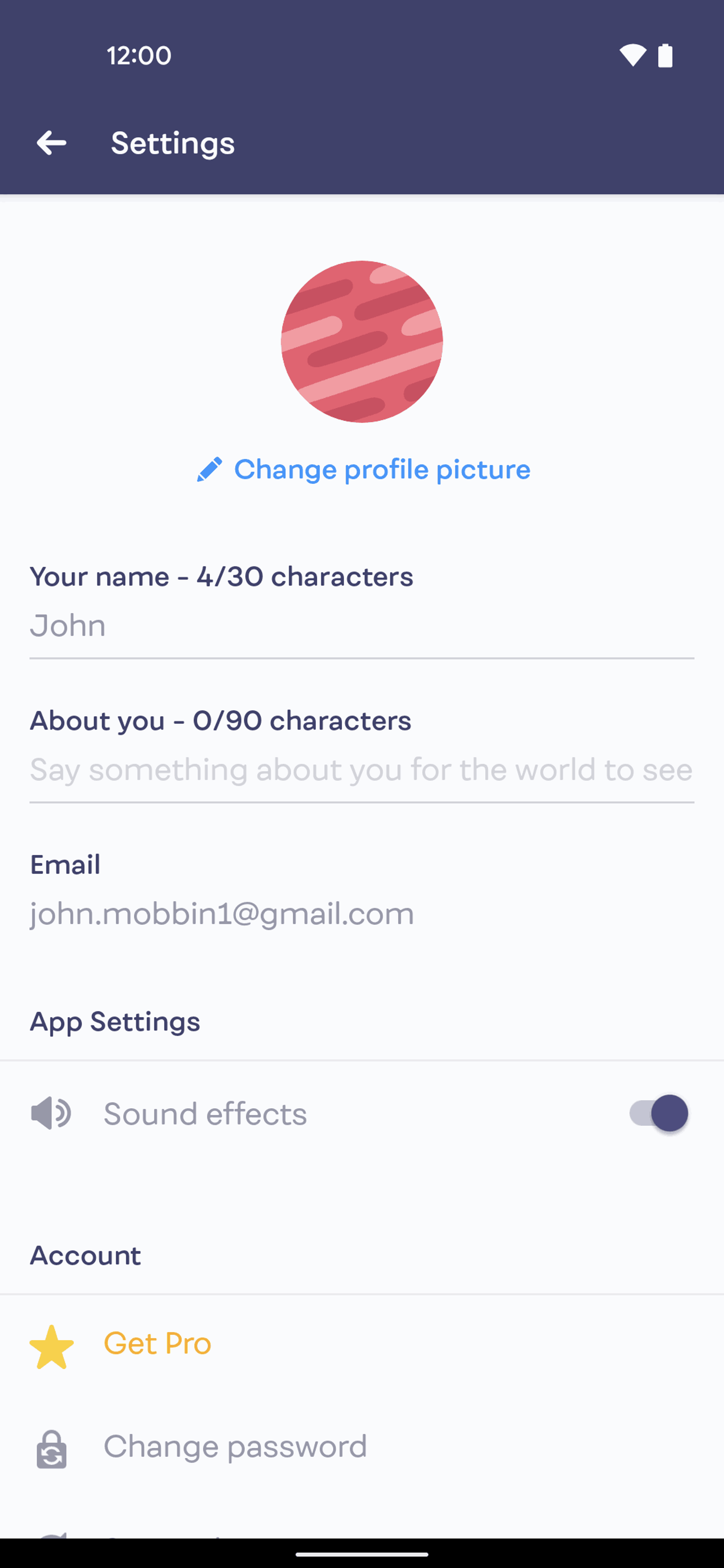 Mimo Android Education interface screenshot 22