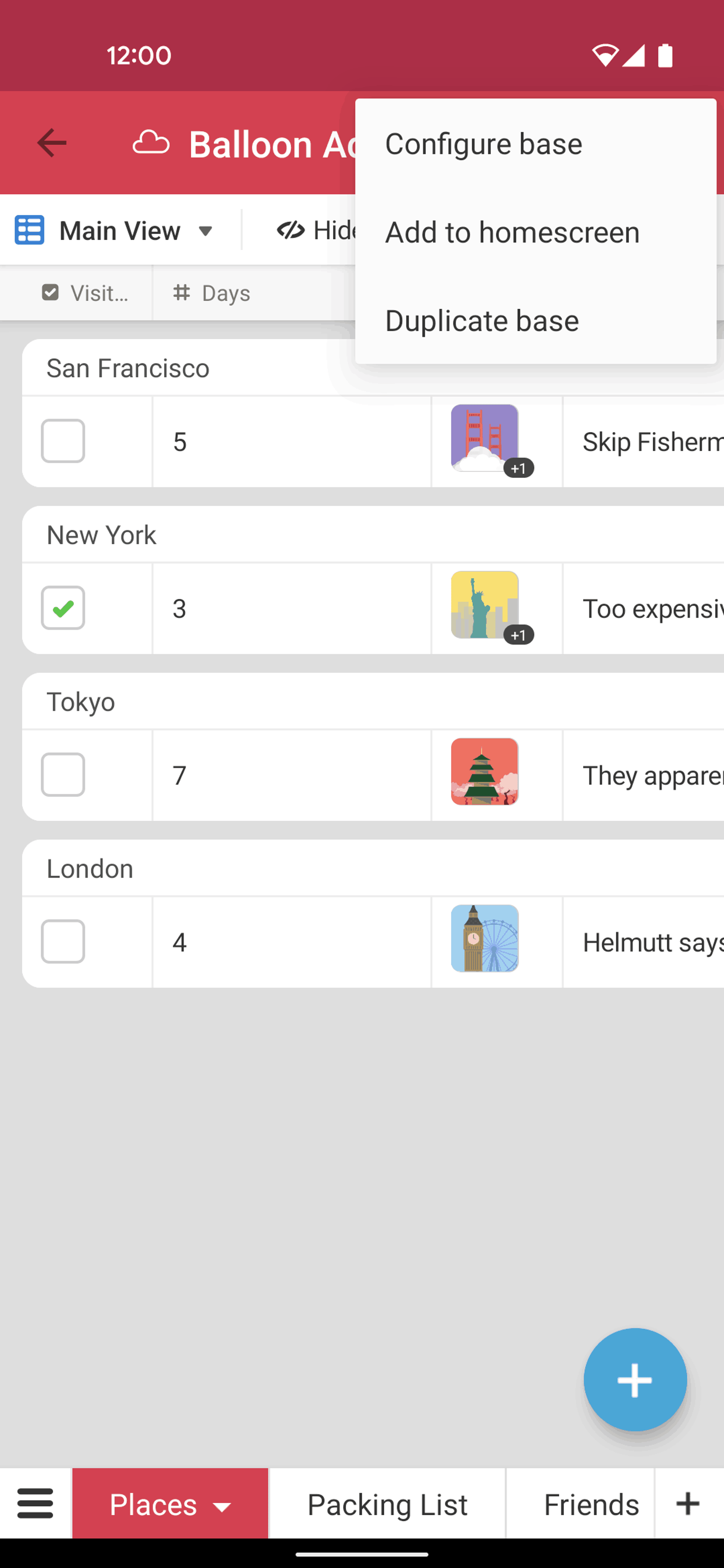 Airtable Android Productivity interface screenshot 20