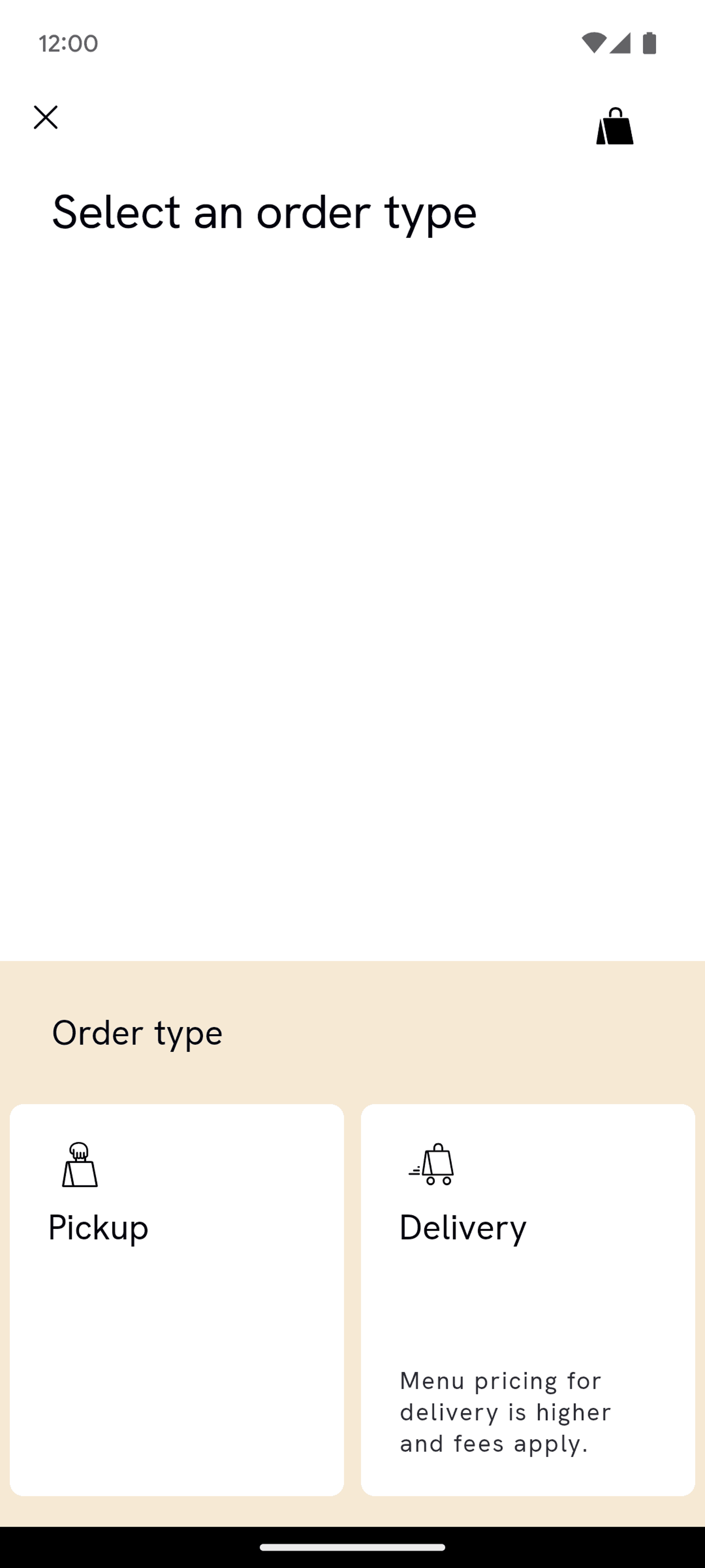 CAVA Android Food & Drink interface screenshot 10
