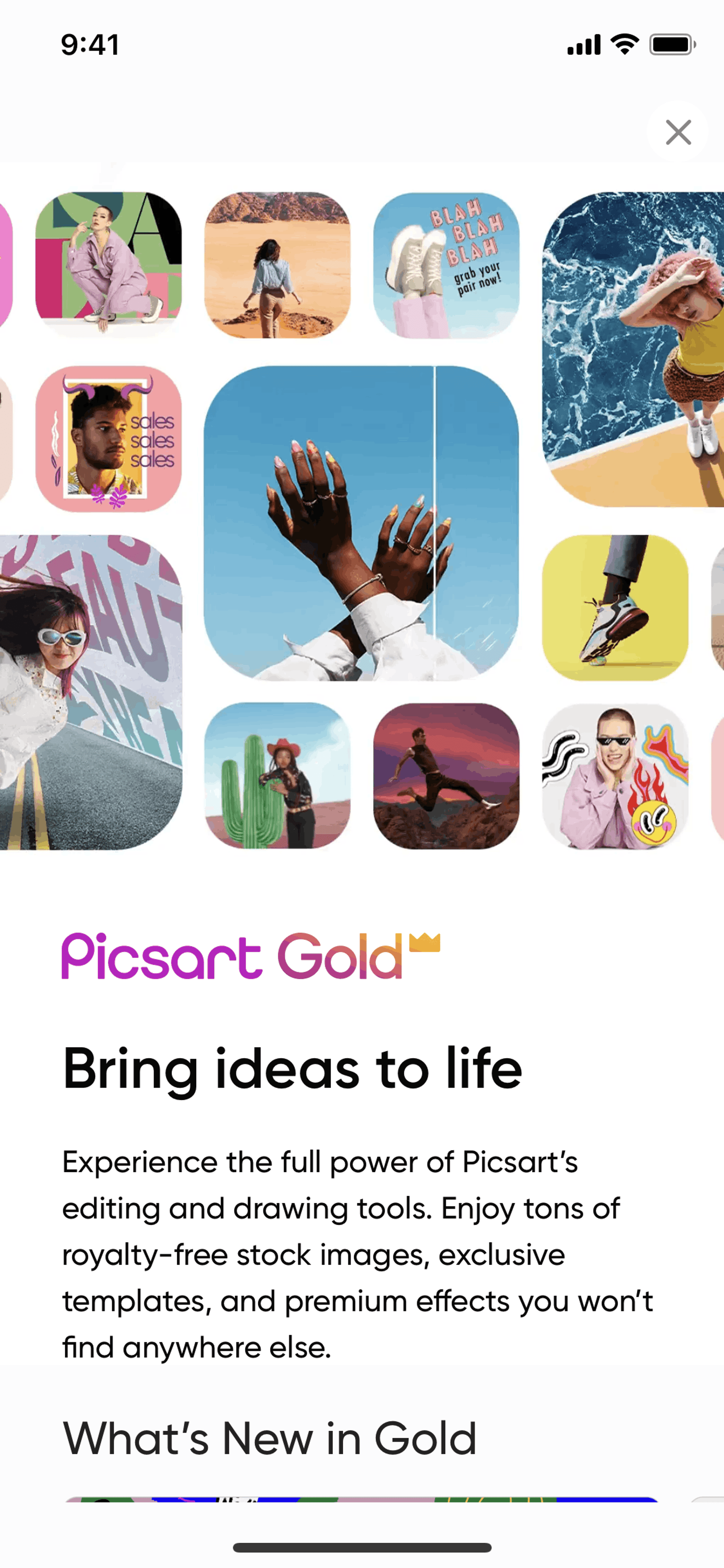 Picsart iOS Photo & Video interface screenshot 15