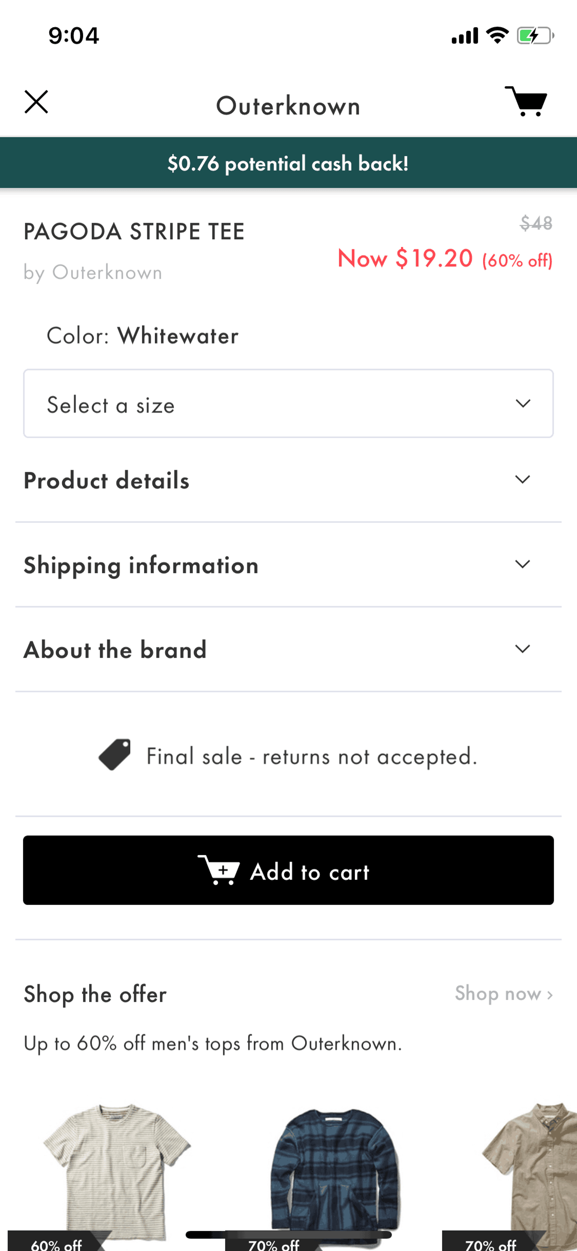 Spring iOS Shopping interface screenshot 22