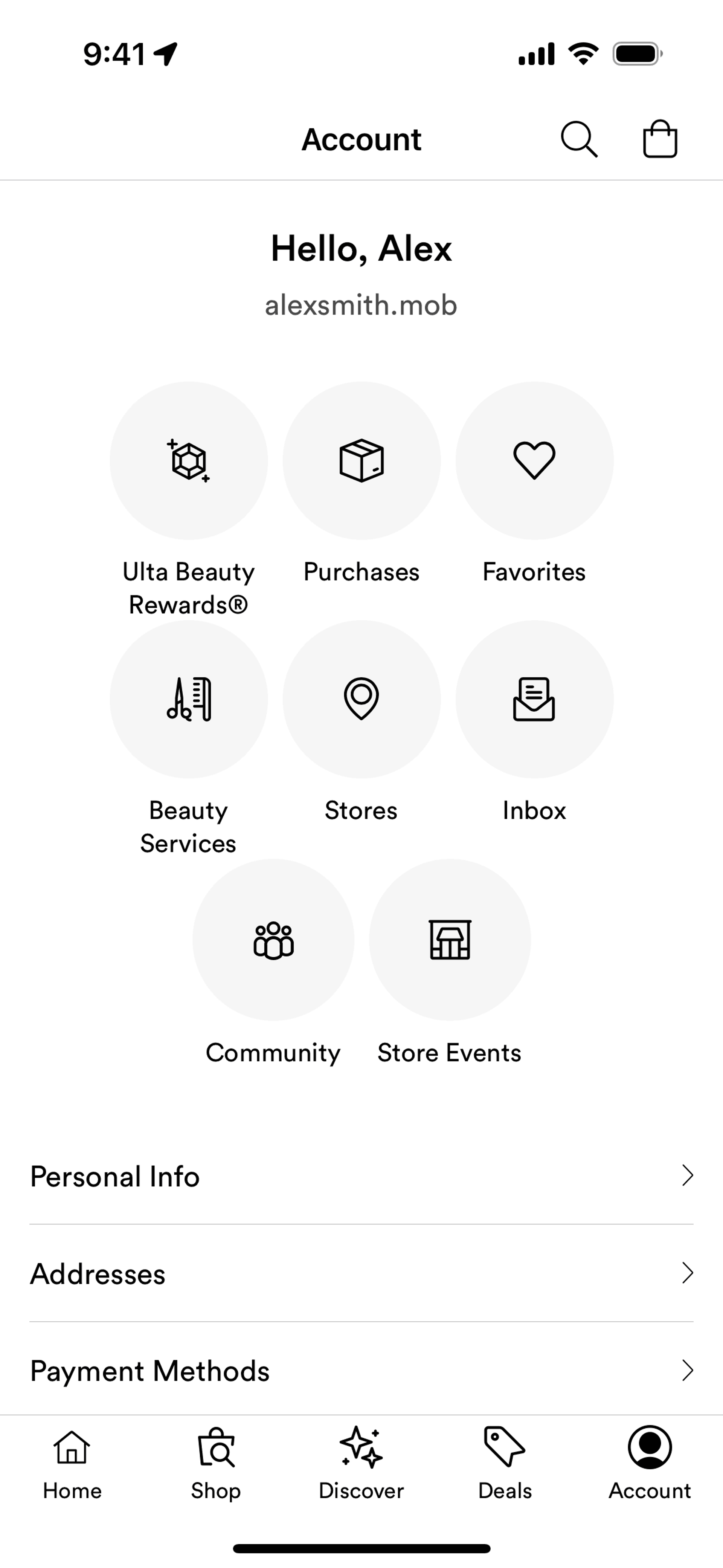 Ulta Beauty iOS Shopping interface screenshot 19