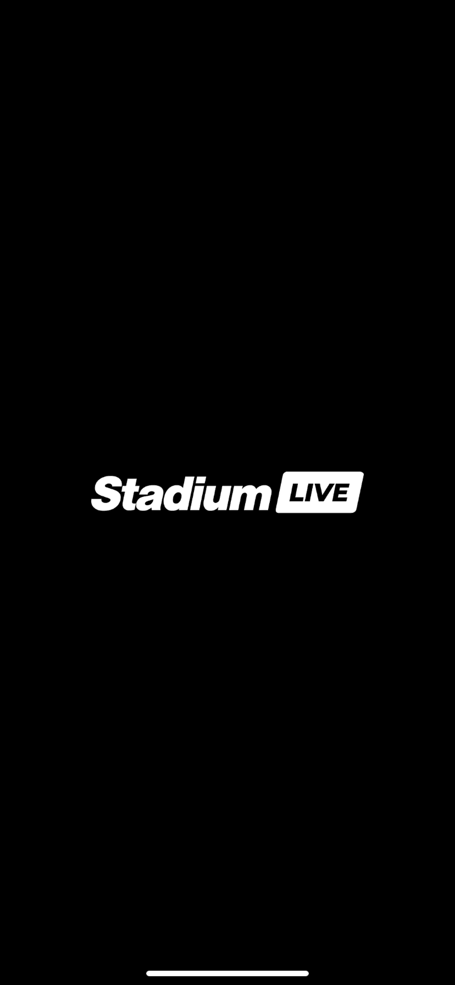 Stadium Live iOS Sports interface screenshot 1