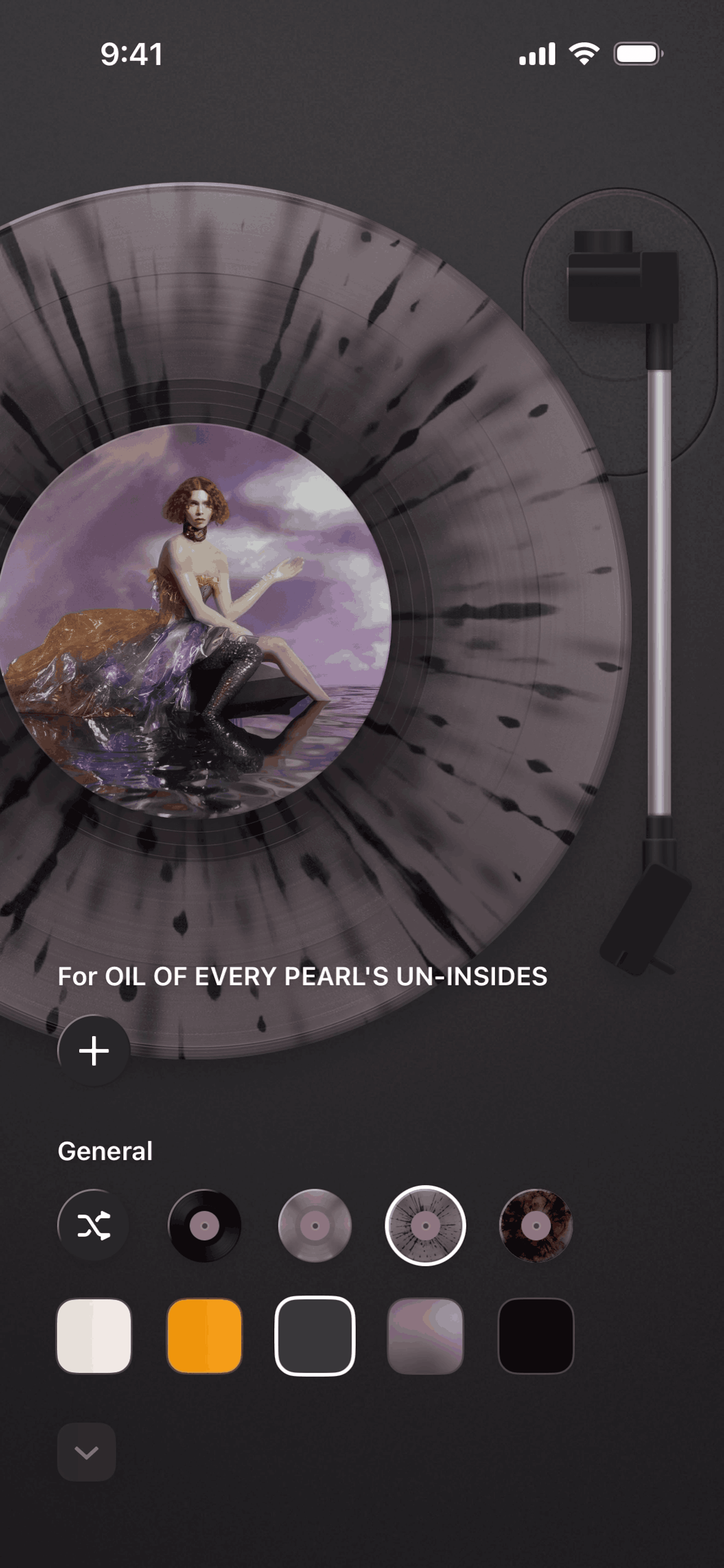 MD Vinyl iOS Music & Audio interface screenshot 12