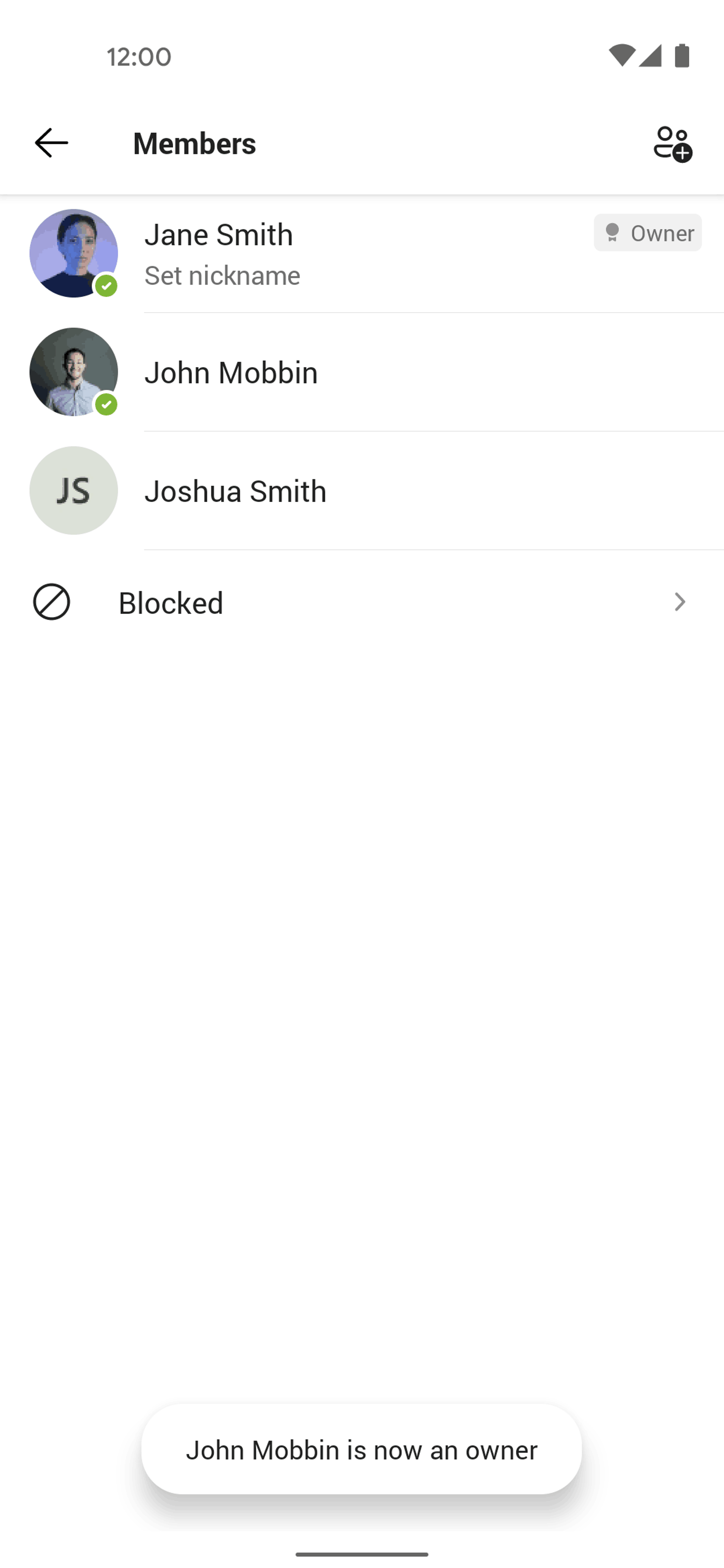 Microsoft Teams Android Business interface screenshot 9