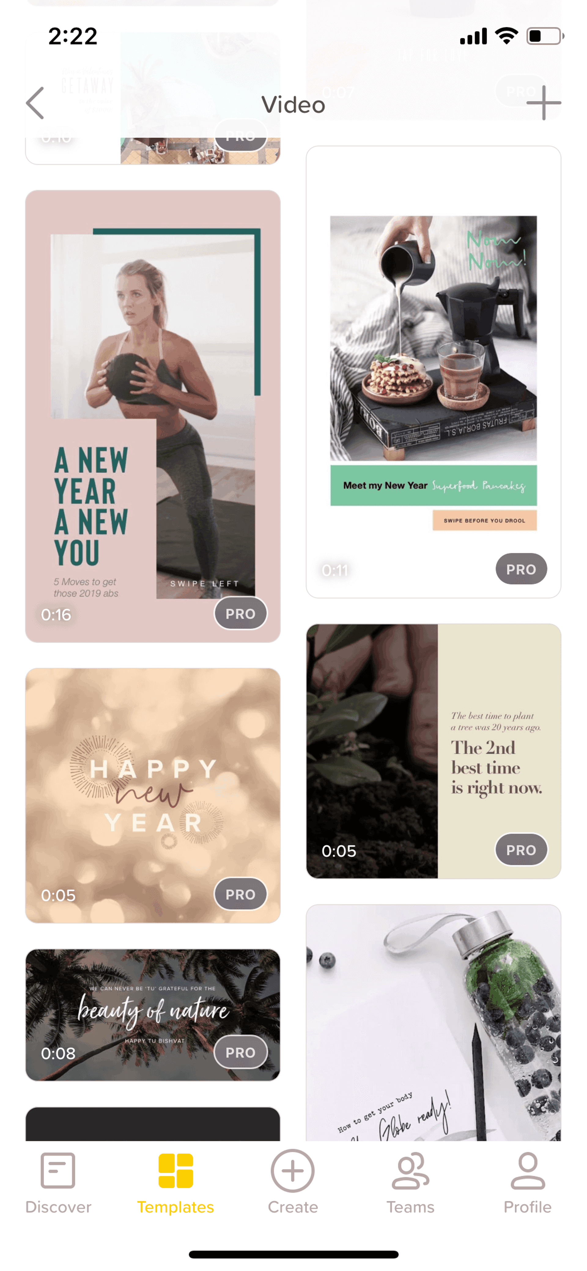 GoDaddy Studio iOS Photo & Video interface screenshot 20