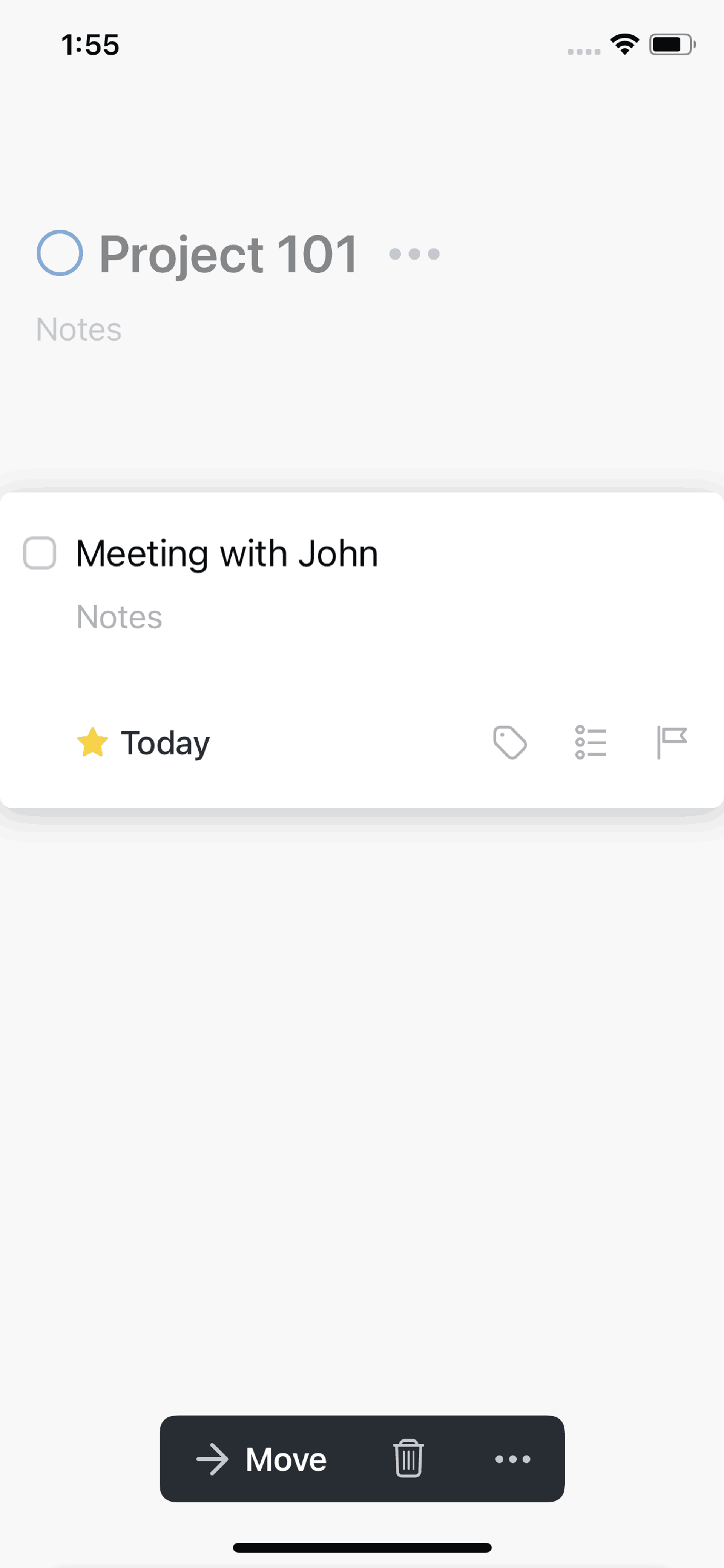Things 3 iOS Productivity interface screenshot 21