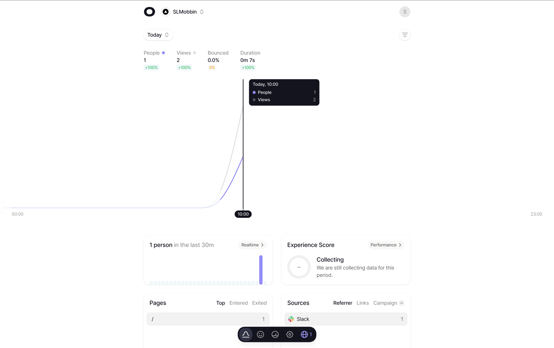 Visitors Web Business interface screenshot 7