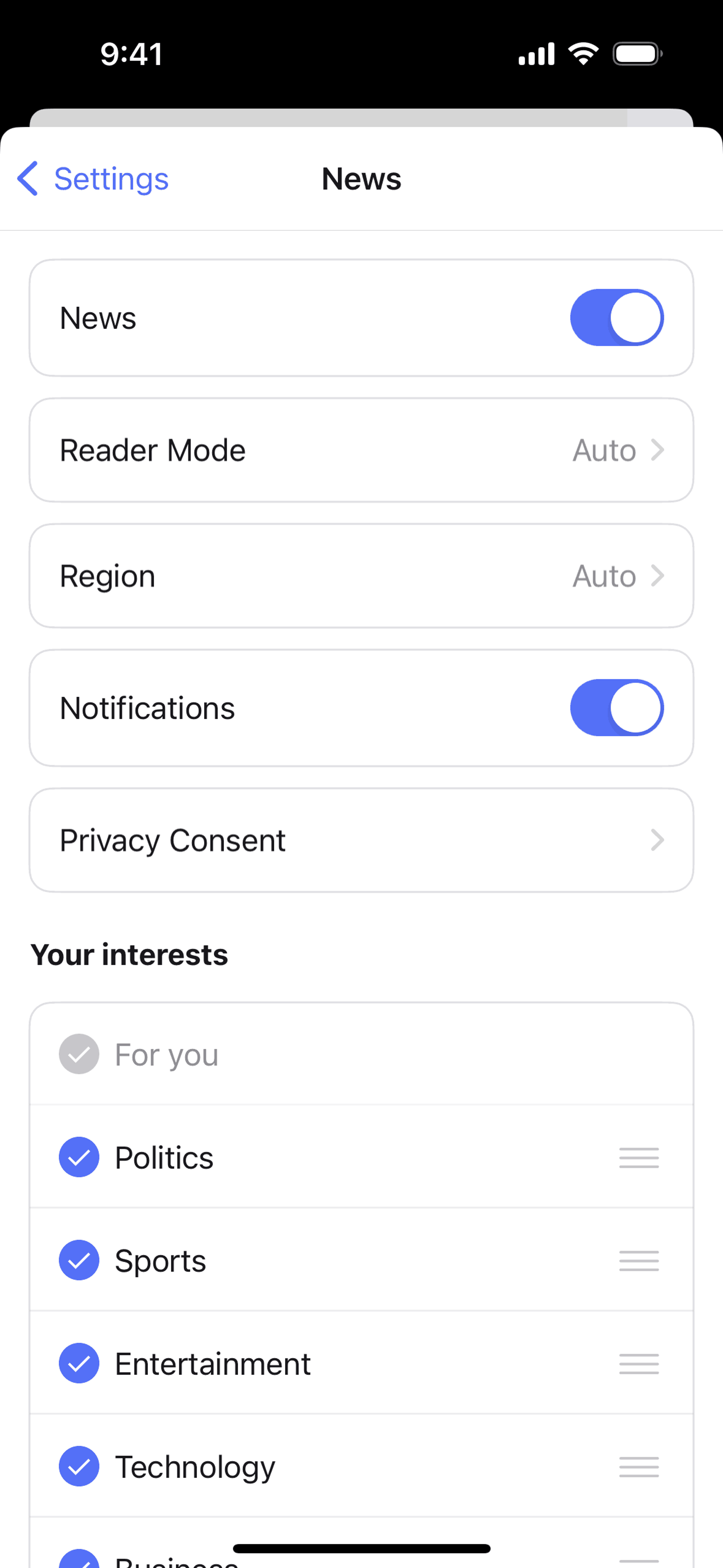 Opera iOS Utilities interface screenshot 22