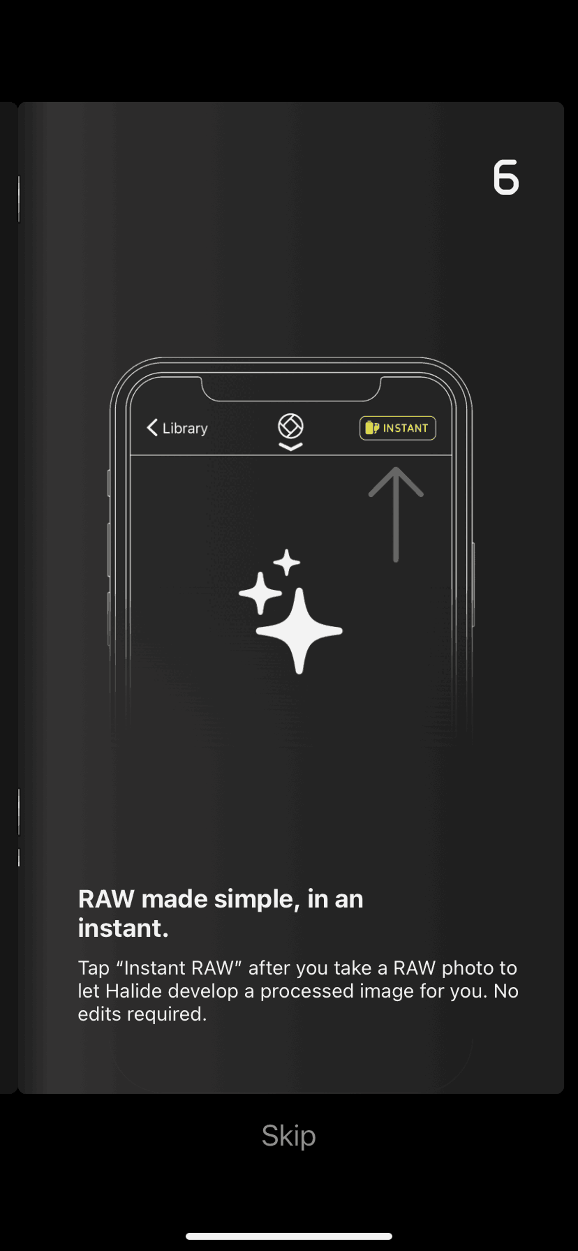 Halide iOS Photo & Video interface screenshot 6