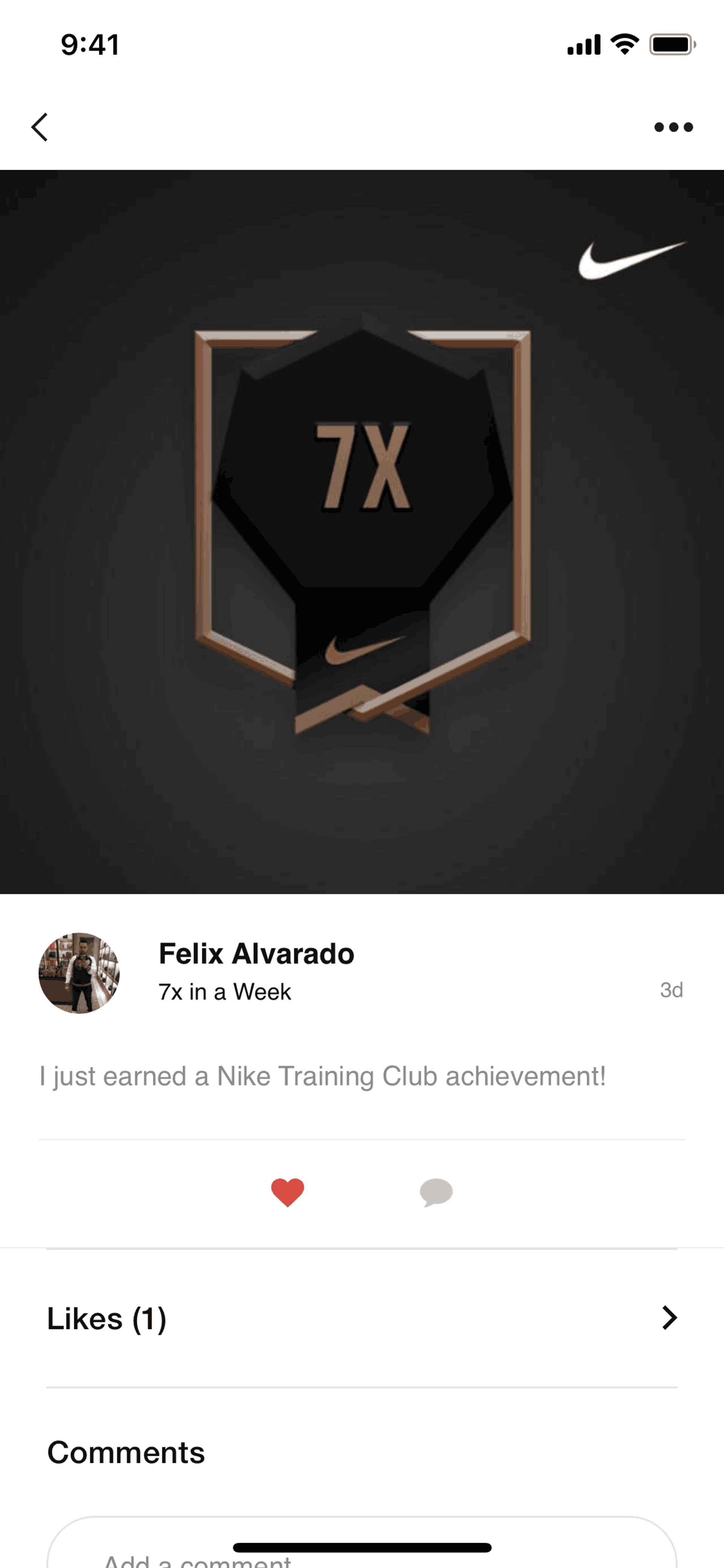 Nike Training Club iOS Health & Fitness interface screenshot 14