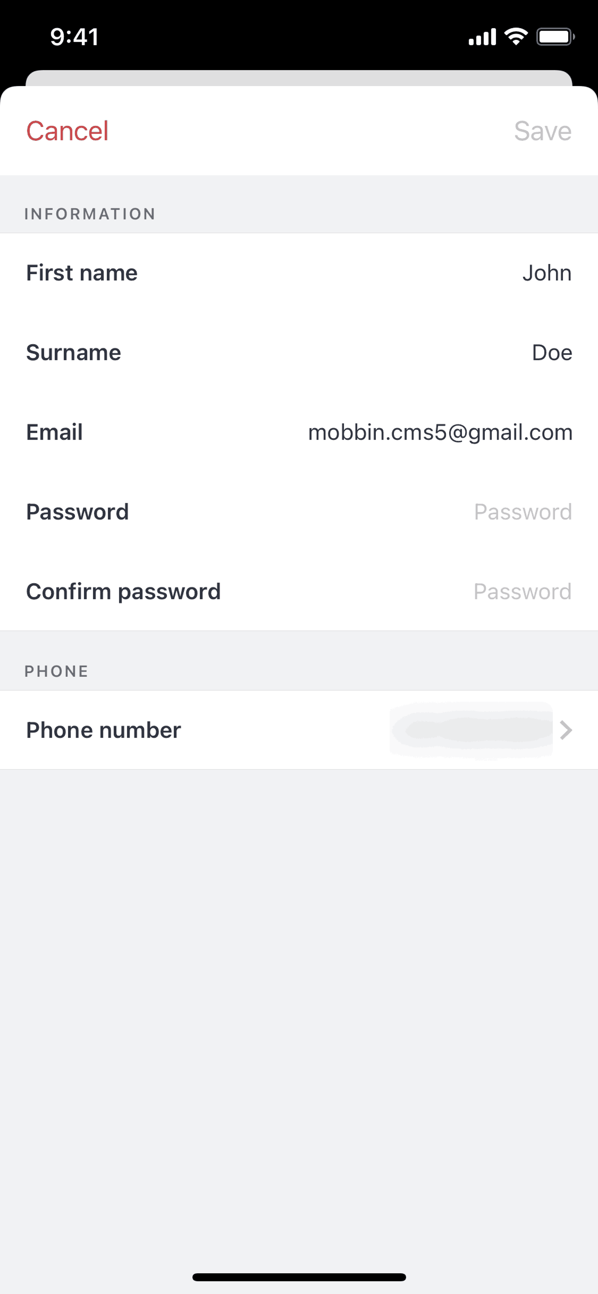 OpenTable iOS Food & Drink interface screenshot 22