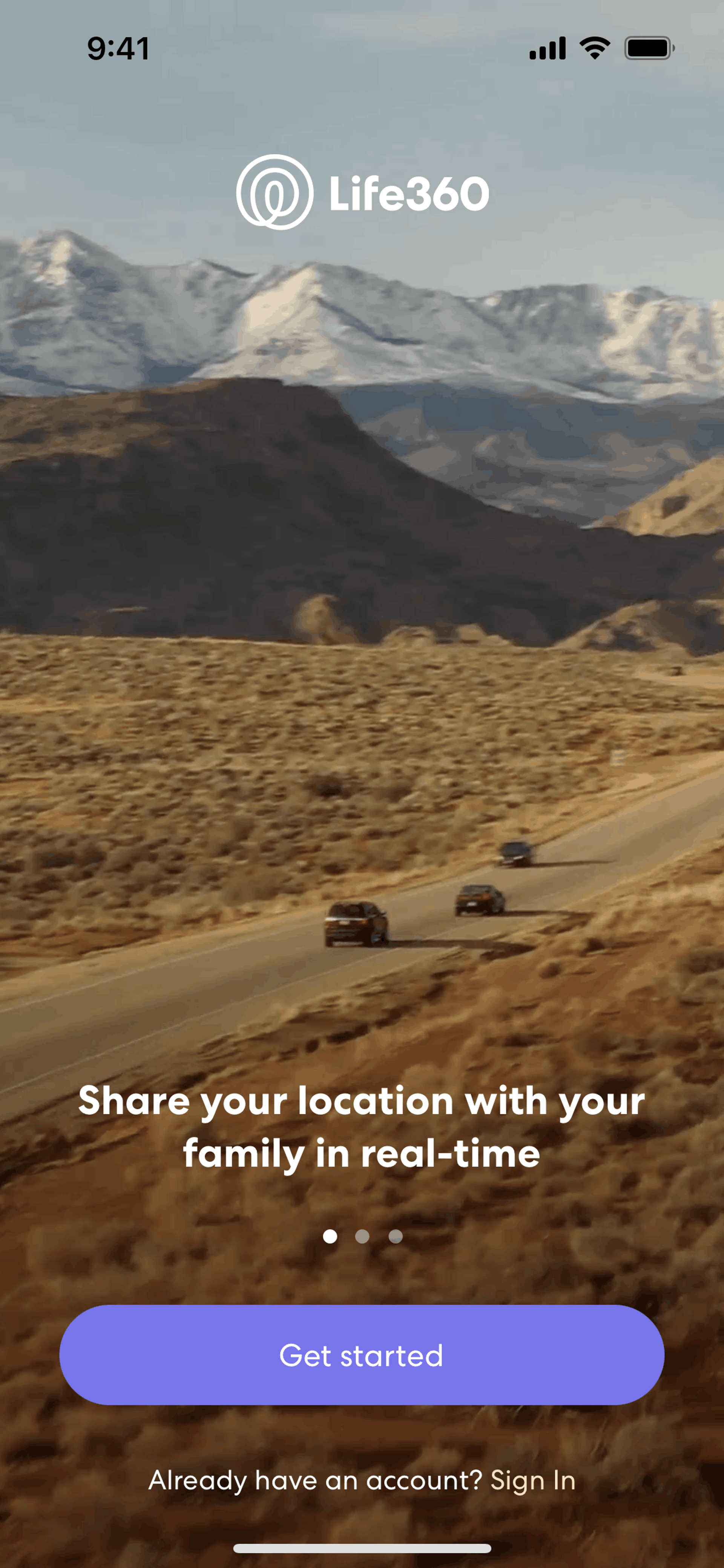 Life360 iOS Social Networking interface screenshot 2