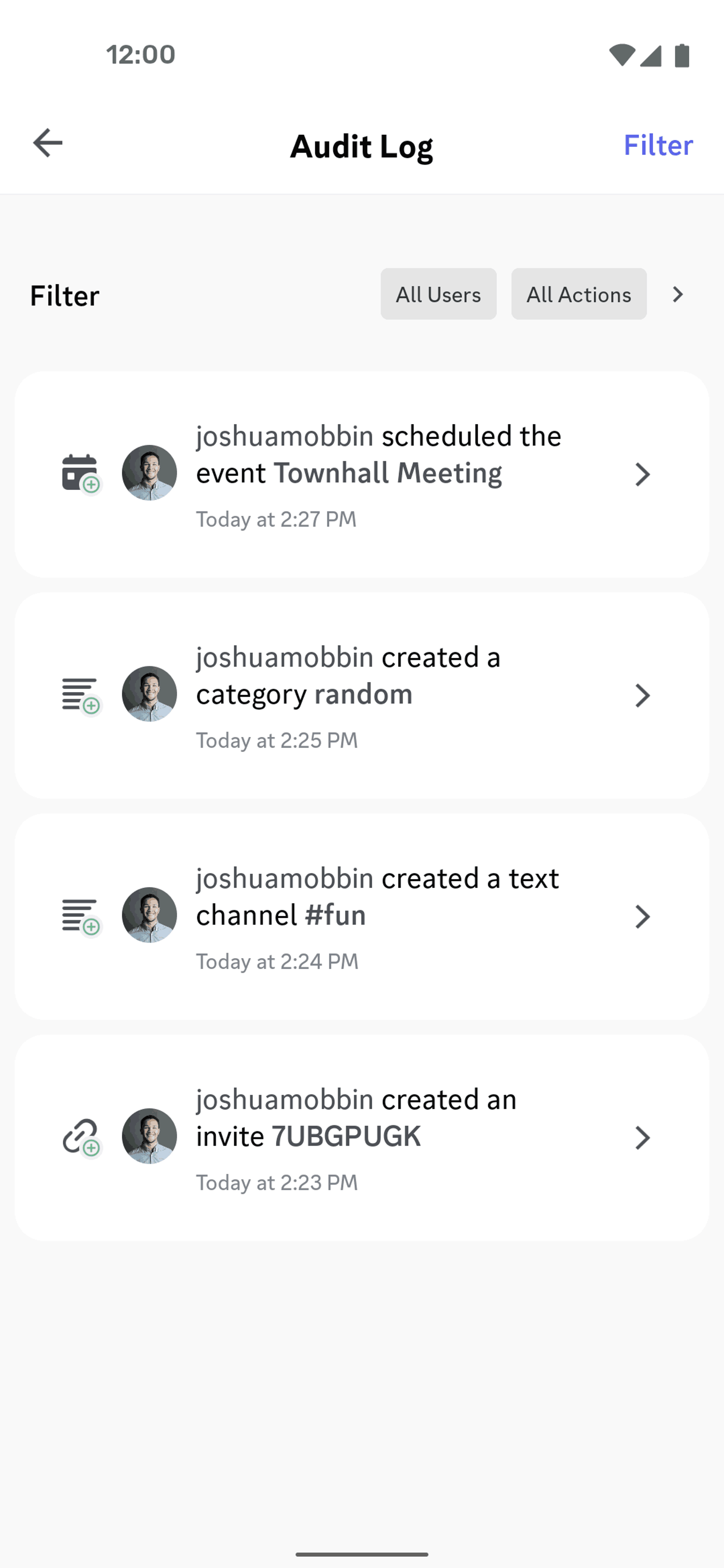 Discord Android Social Networking interface screenshot 20