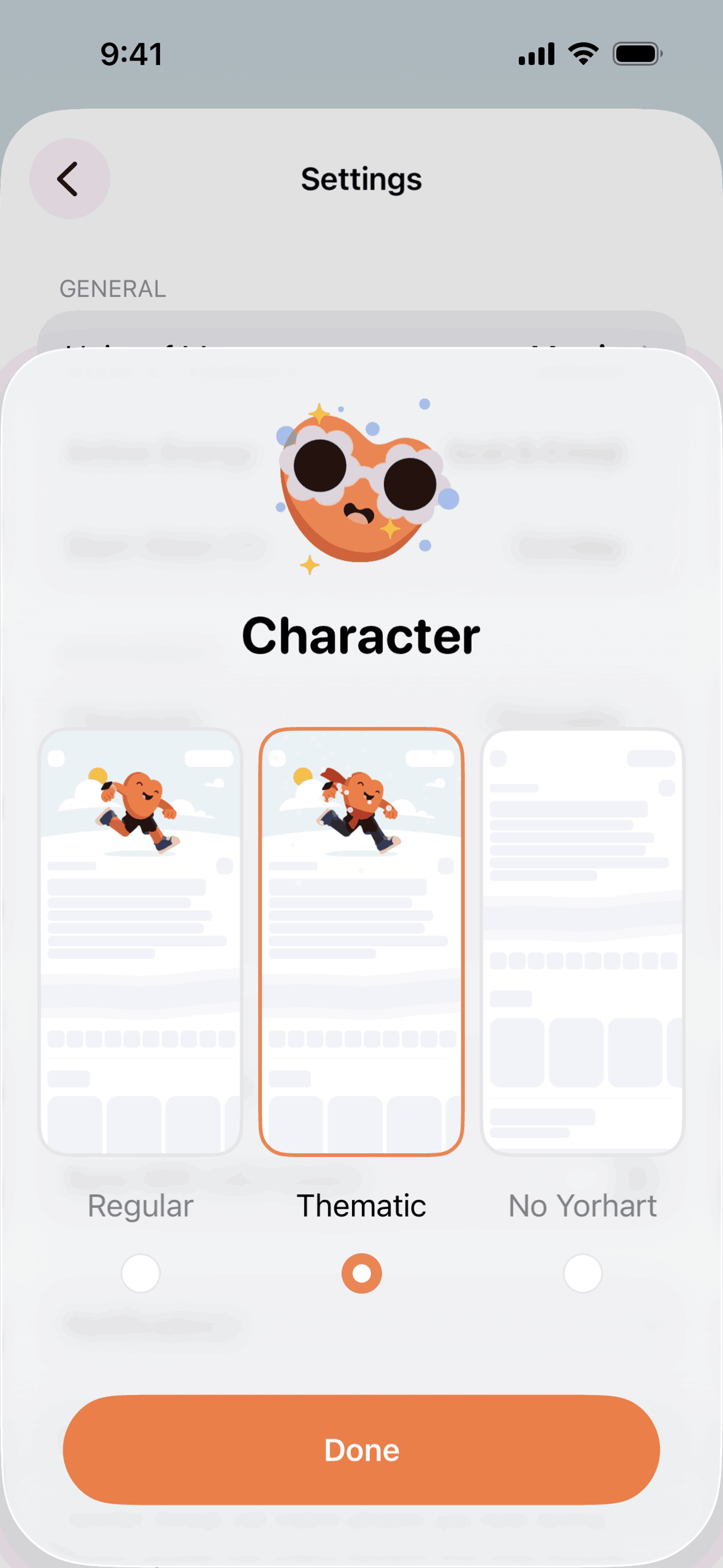 Gentler Streak iOS Health & Fitness interface screenshot 14
