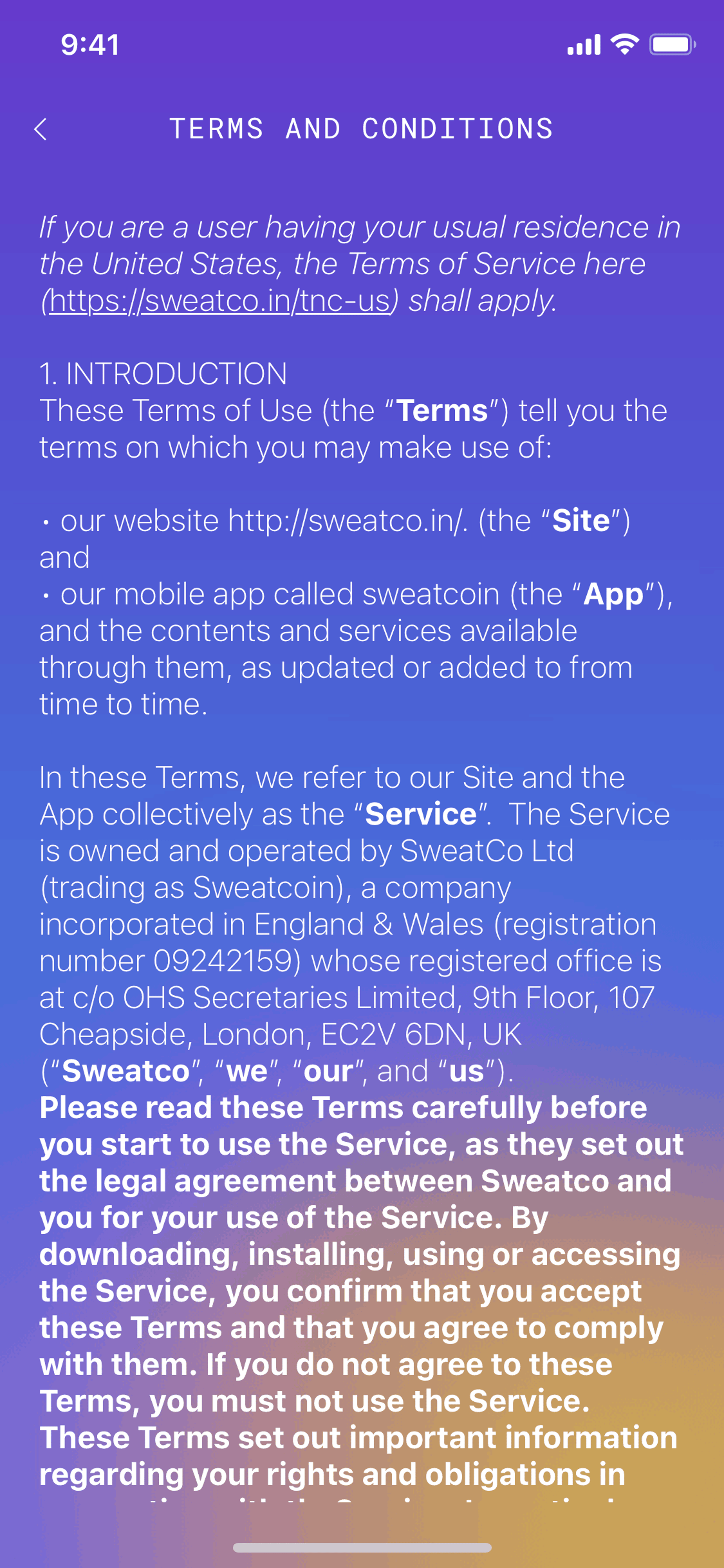 Sweatcoin iOS Health & Fitness interface screenshot 17