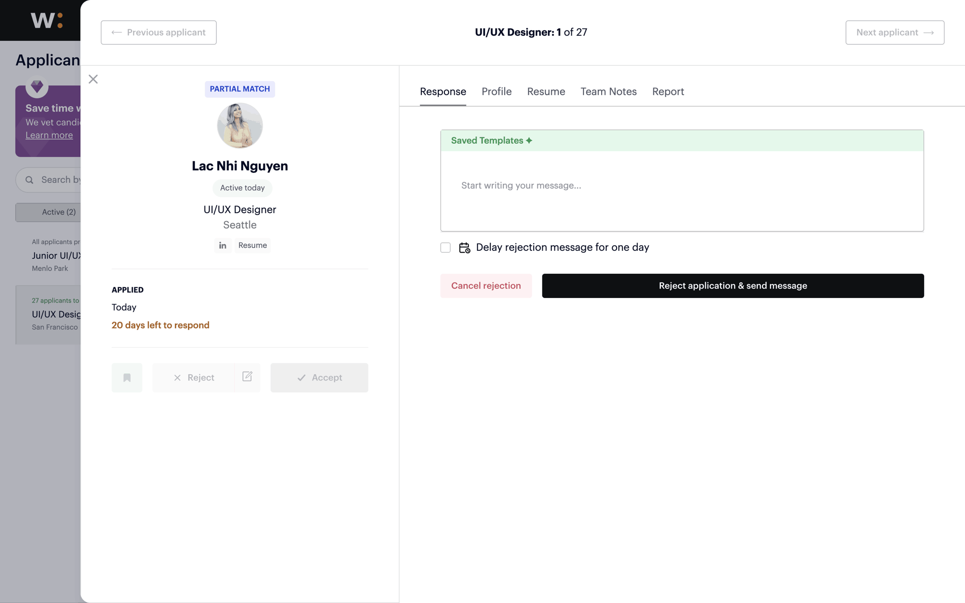 Wellfound Web Jobs & Recruitment interface screenshot 10