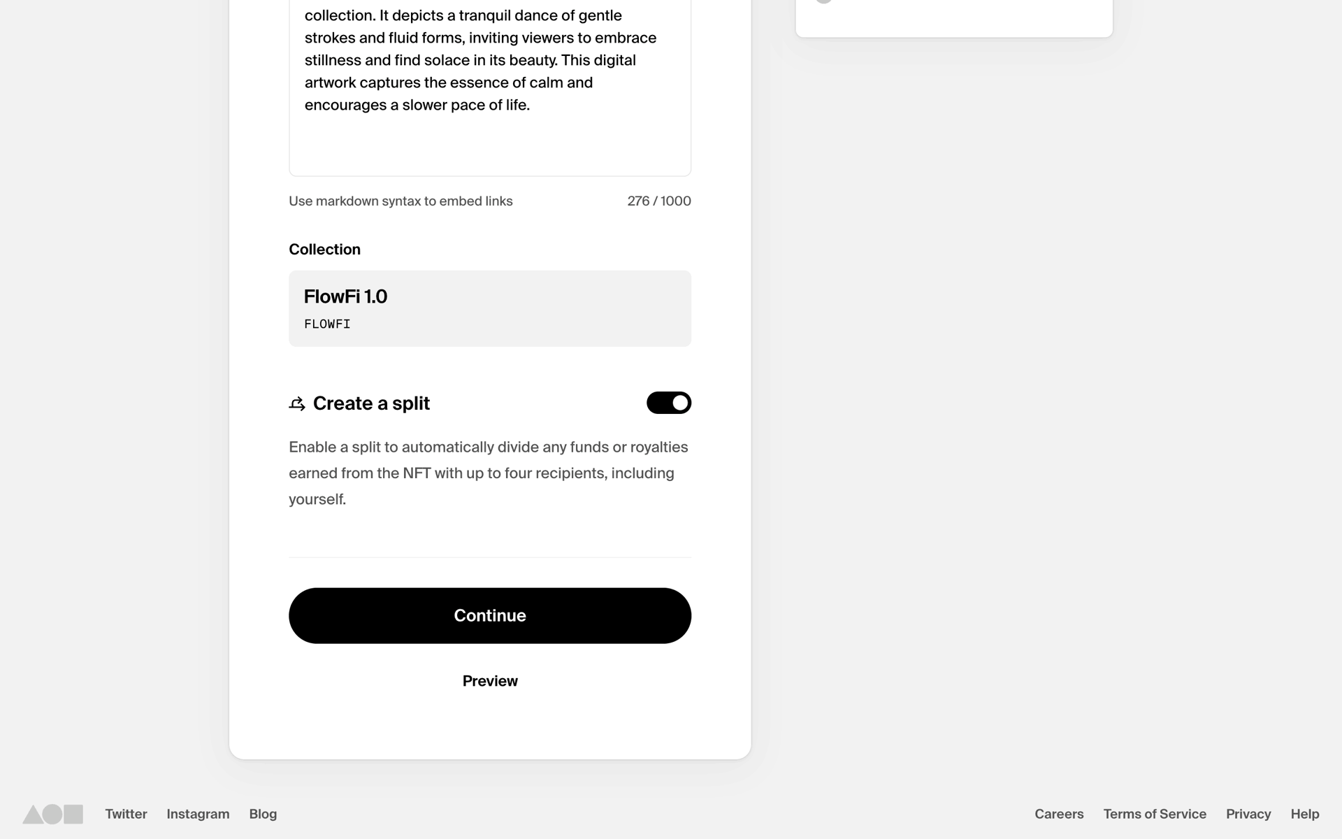 Foundation Web Crypto & Web3 interface screenshot 11