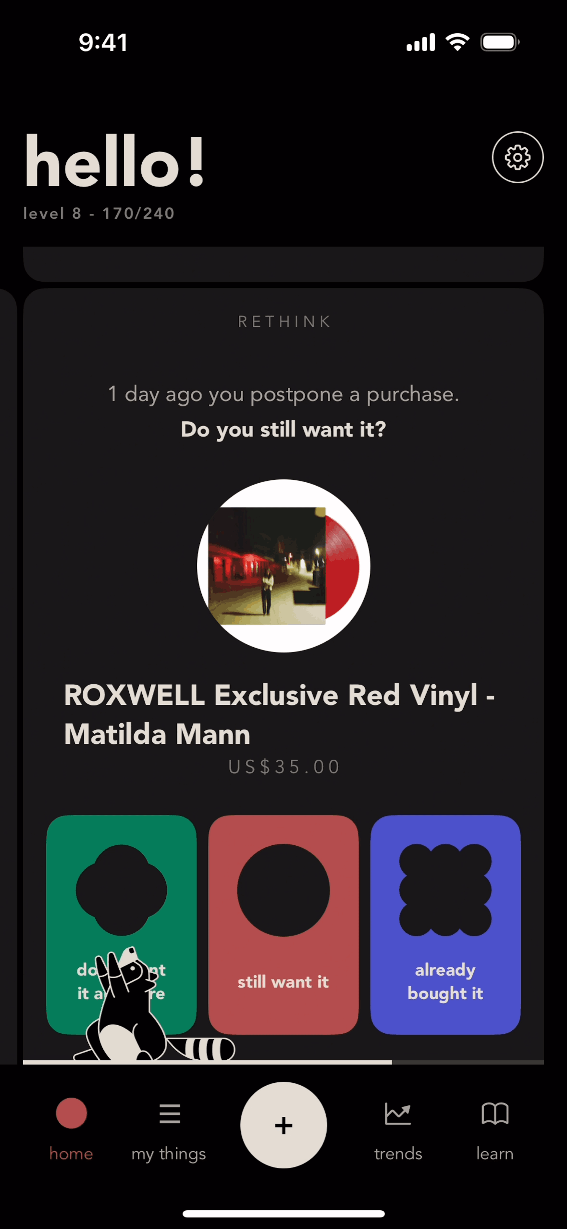 bless. iOS Health & Fitness interface screenshot 15