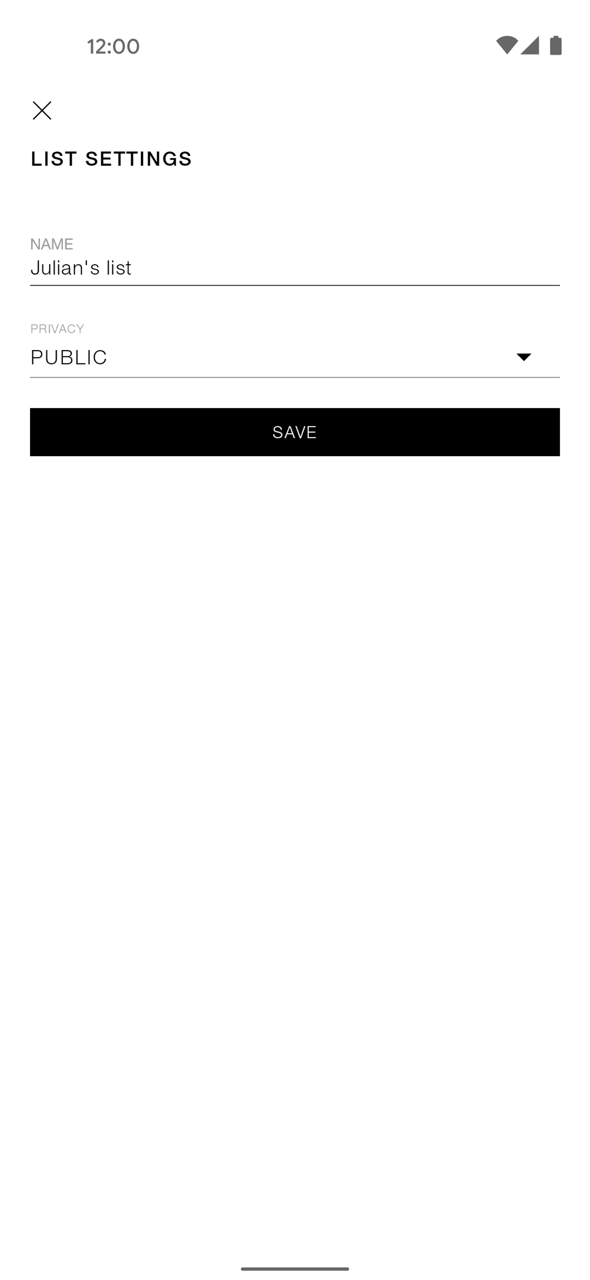 ZARA Android Shopping interface screenshot 20