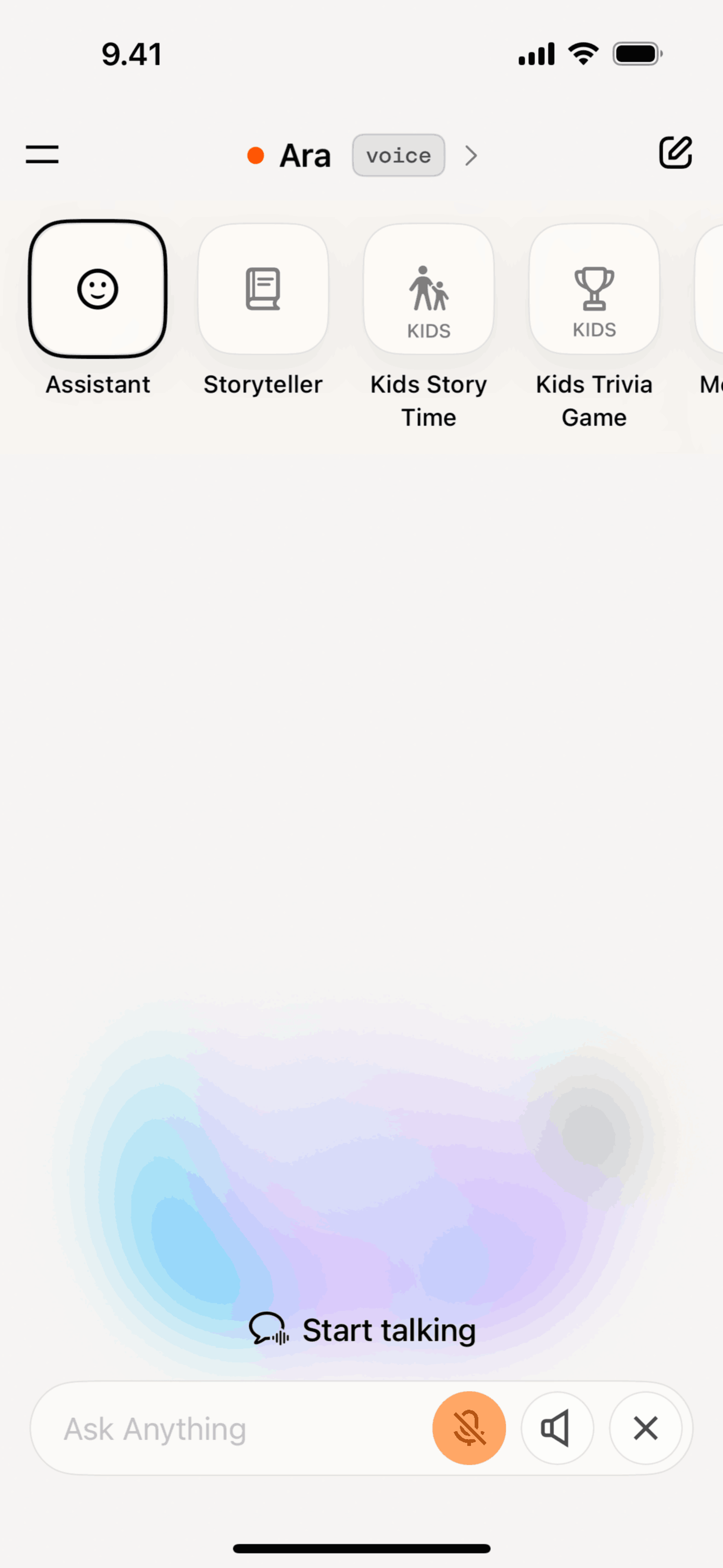 Grok iOS AI interface screenshot 15