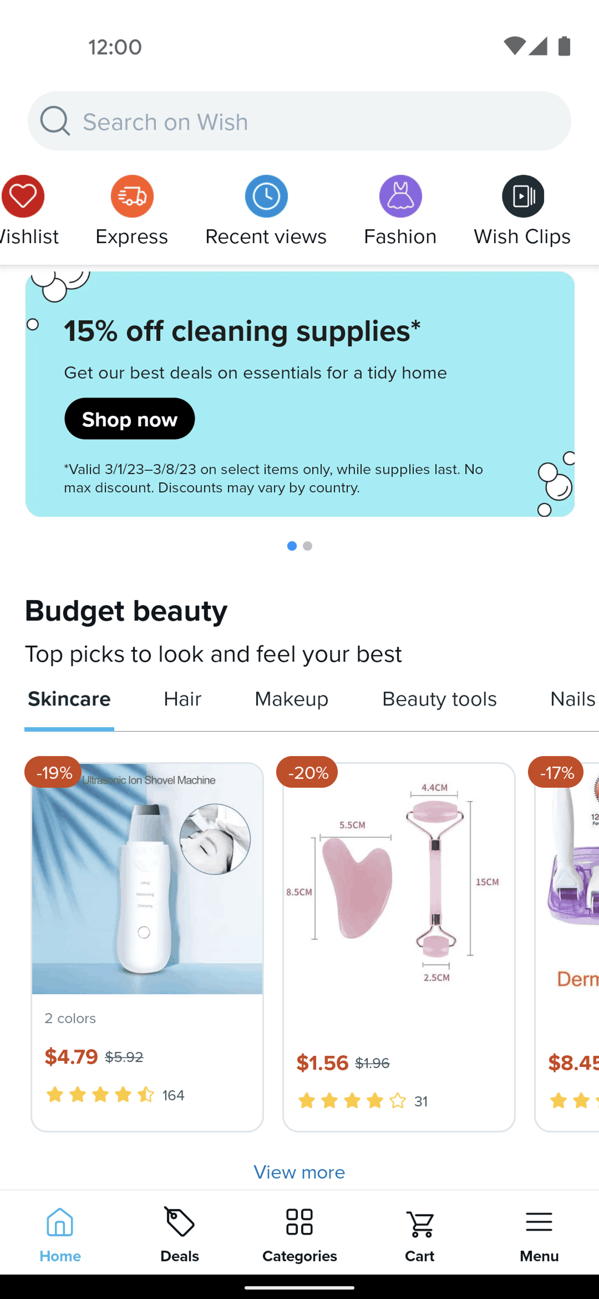 Wish Android Shopping interface screenshot 11