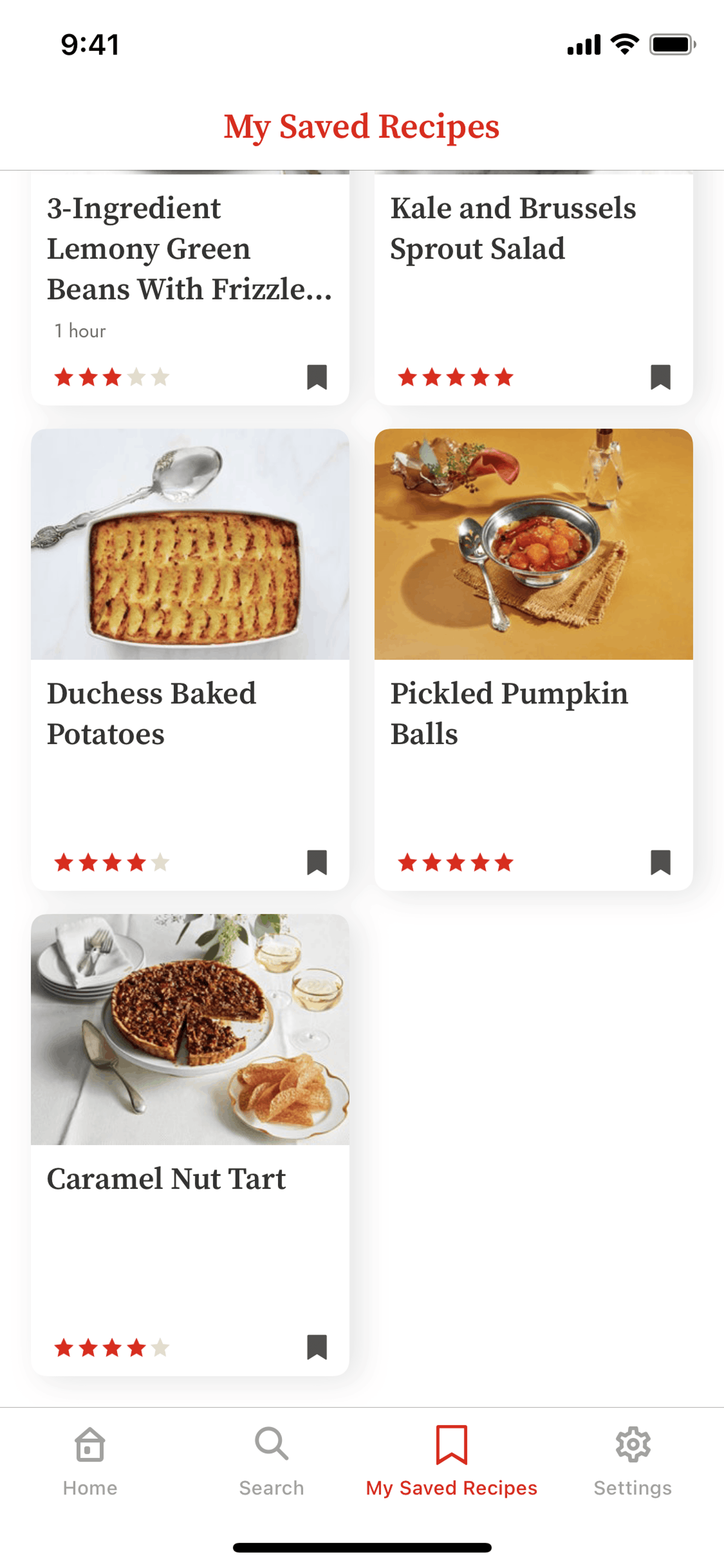 Epicurious iOS Food & Drink interface screenshot 17