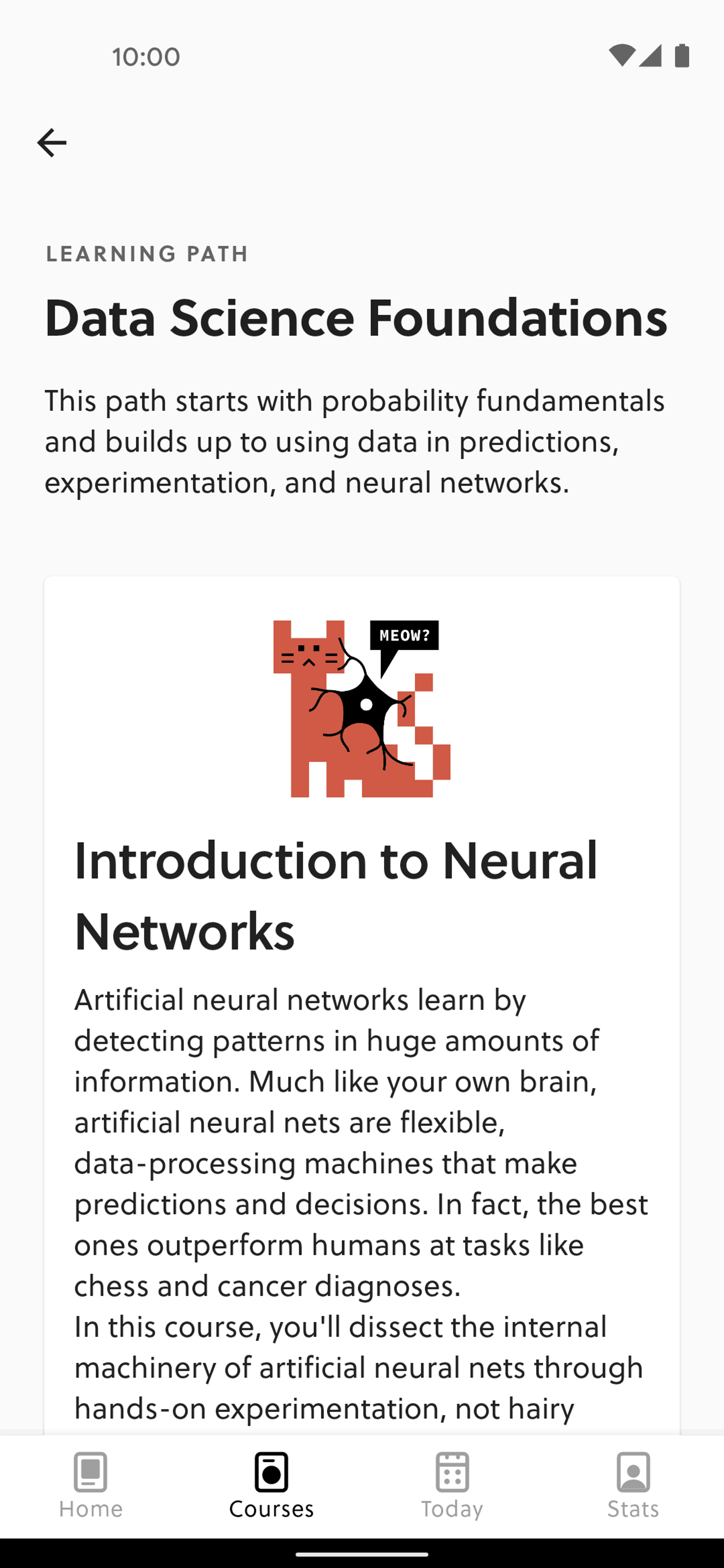 Brilliant Android Education interface screenshot 23