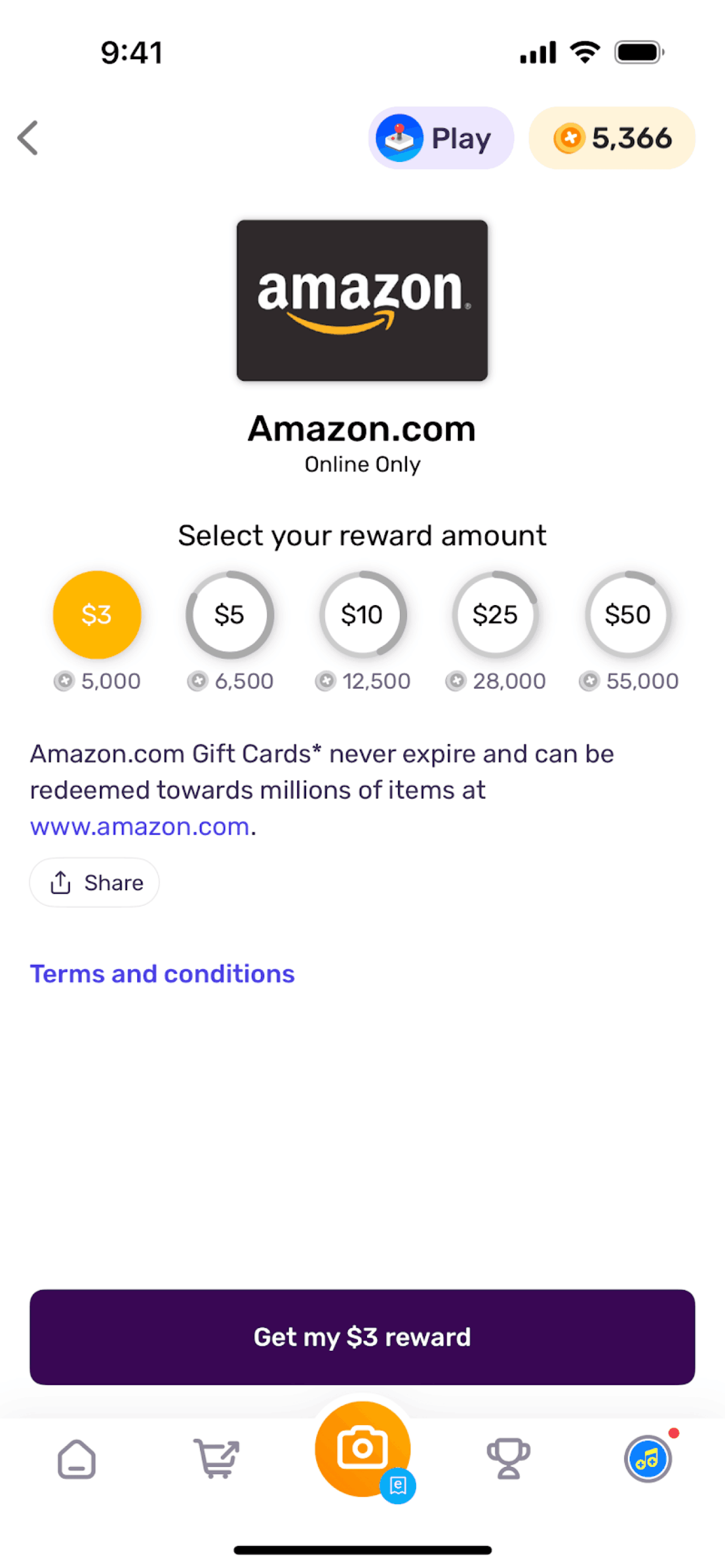 Fetch iOS Shopping interface screenshot 22