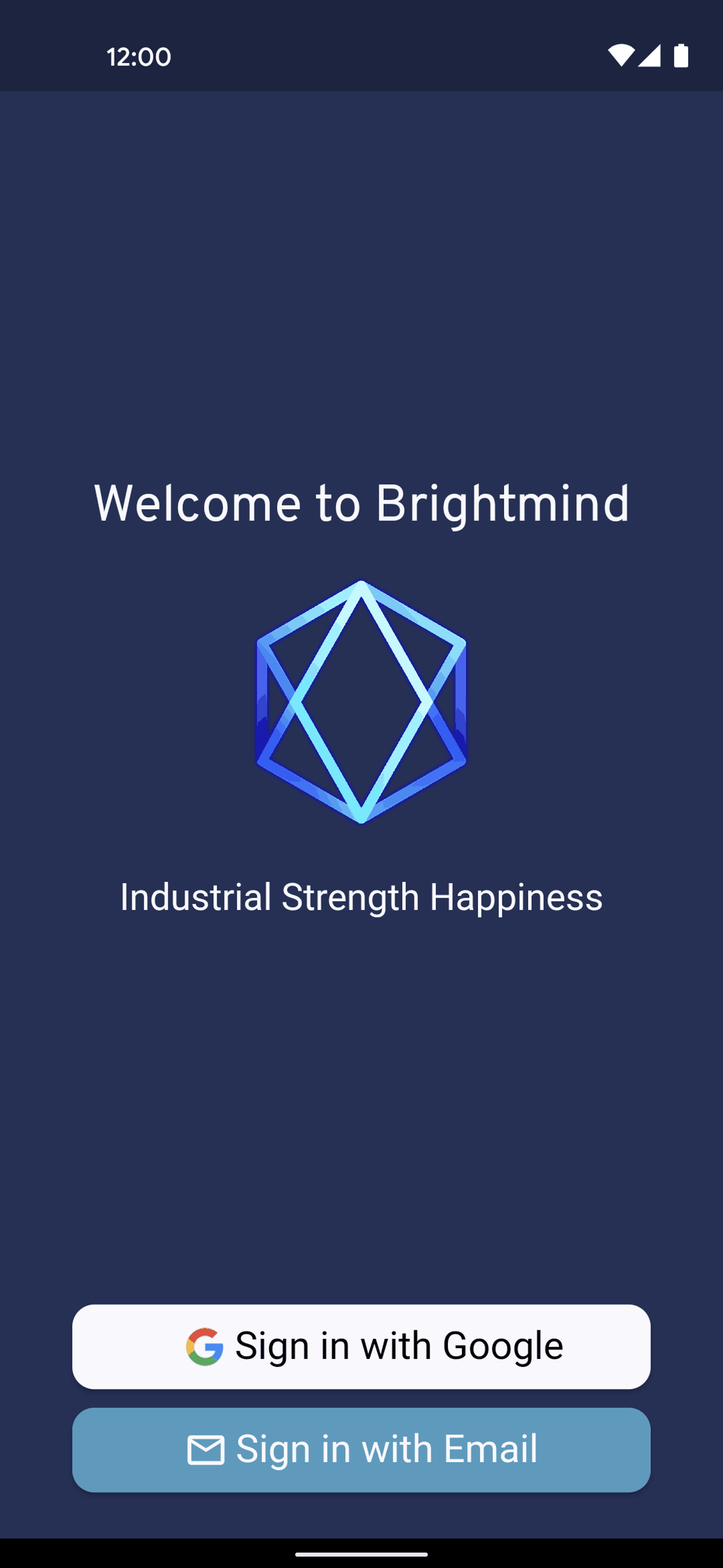 Brightmind Android Health & Fitness interface screenshot 4