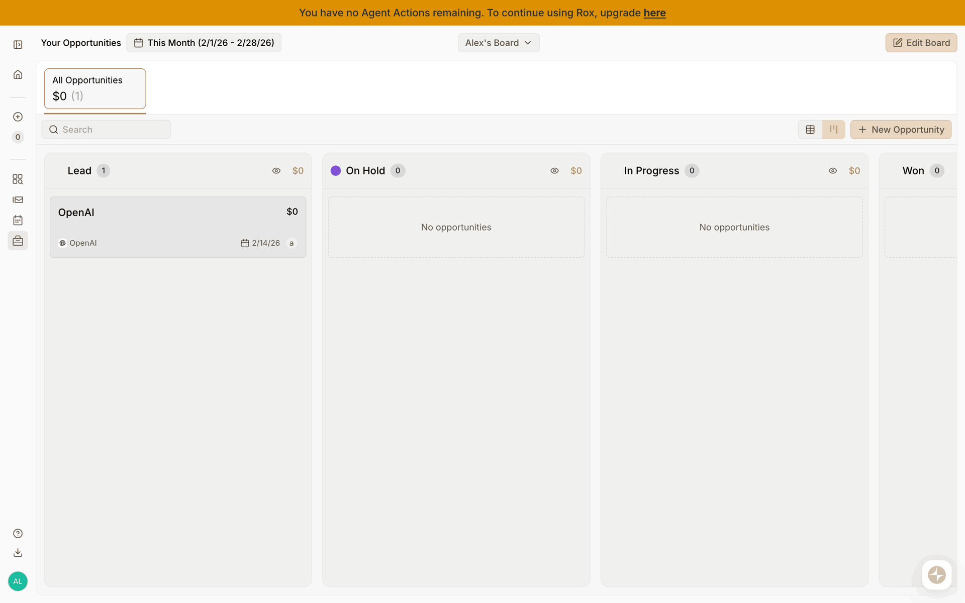Rox Web Business interface screenshot 15