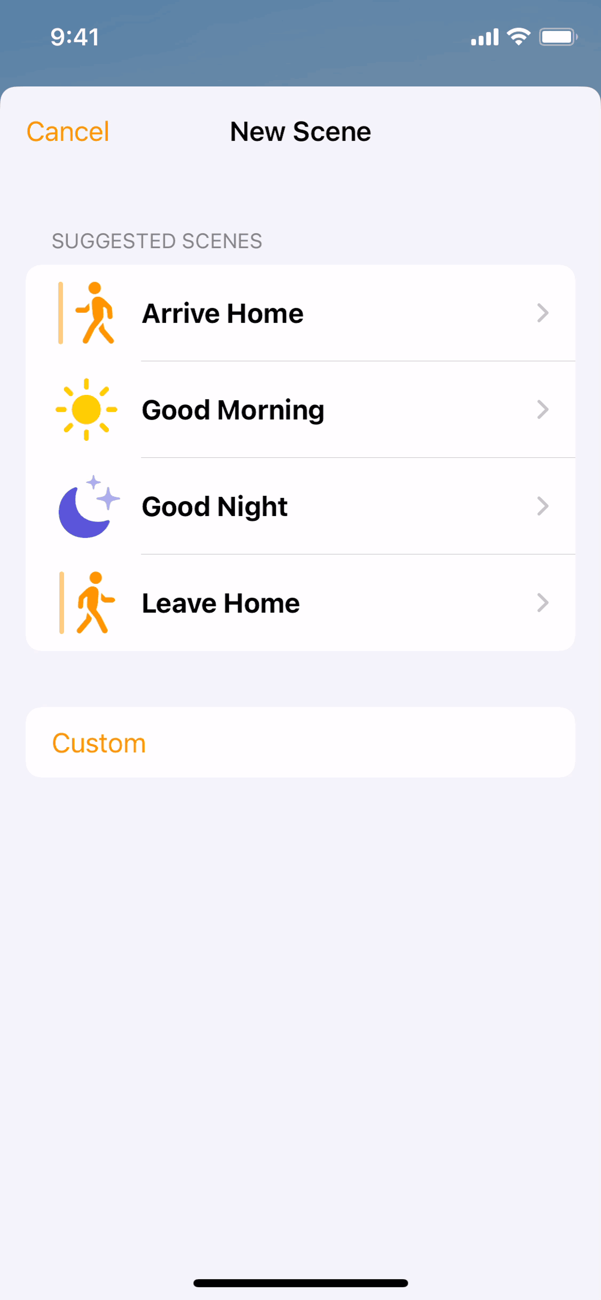 Apple Home iOS Lifestyle interface screenshot 17