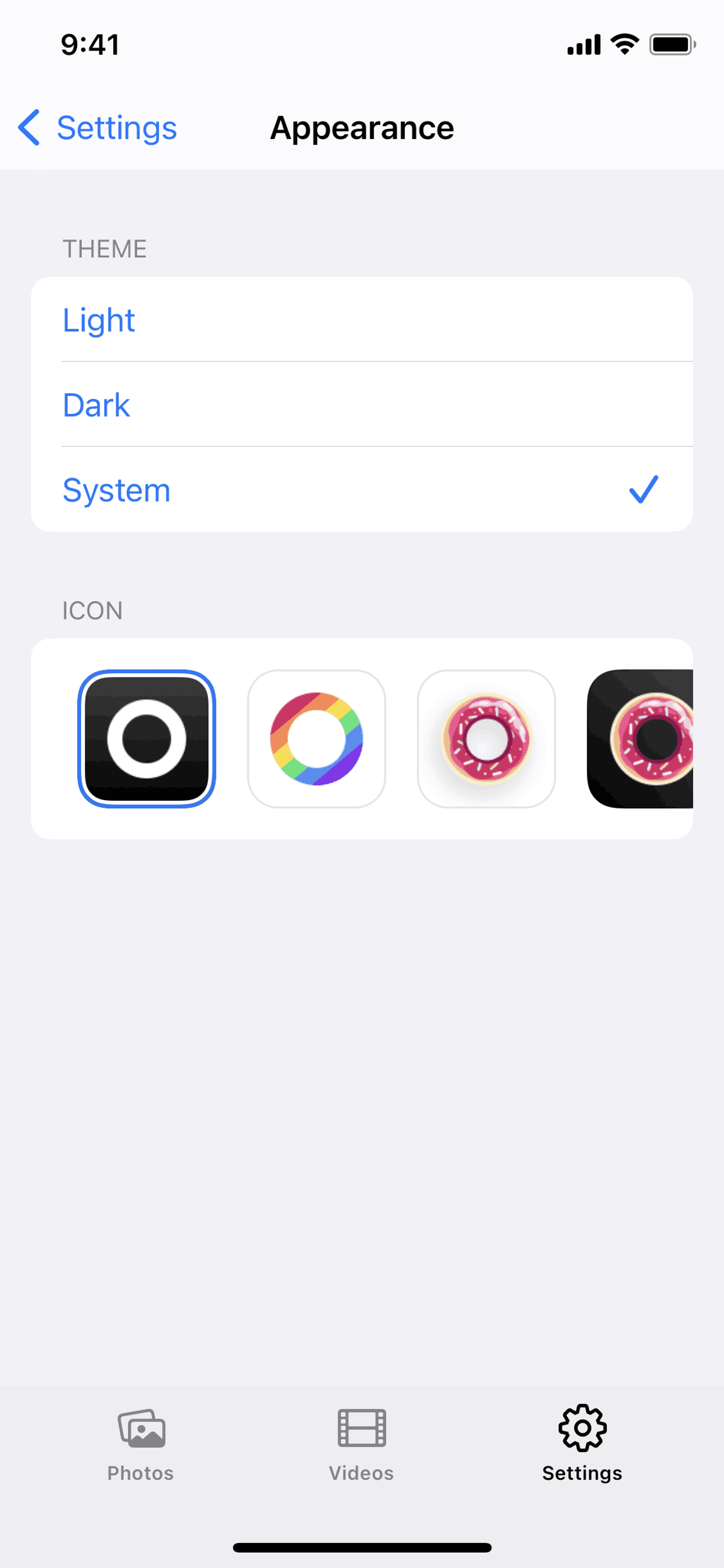 Lensa AI iOS Photo & Video interface screenshot 5